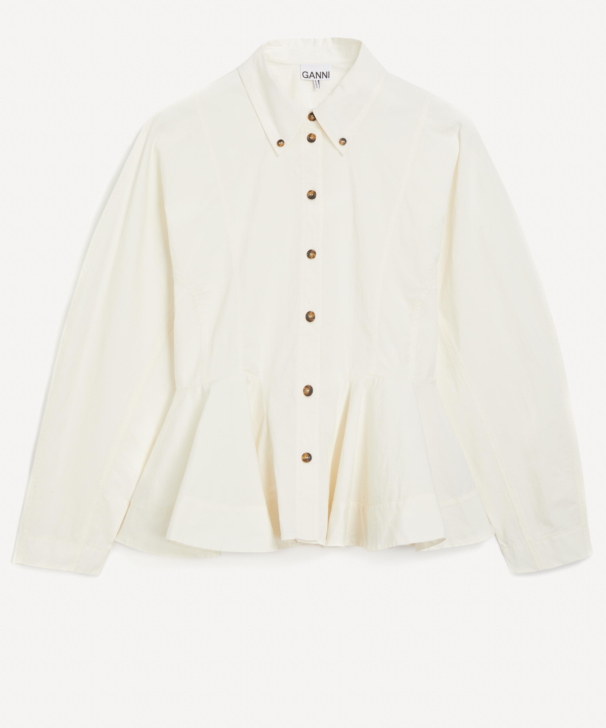 Ganni - Peplum Shirt image number 0
