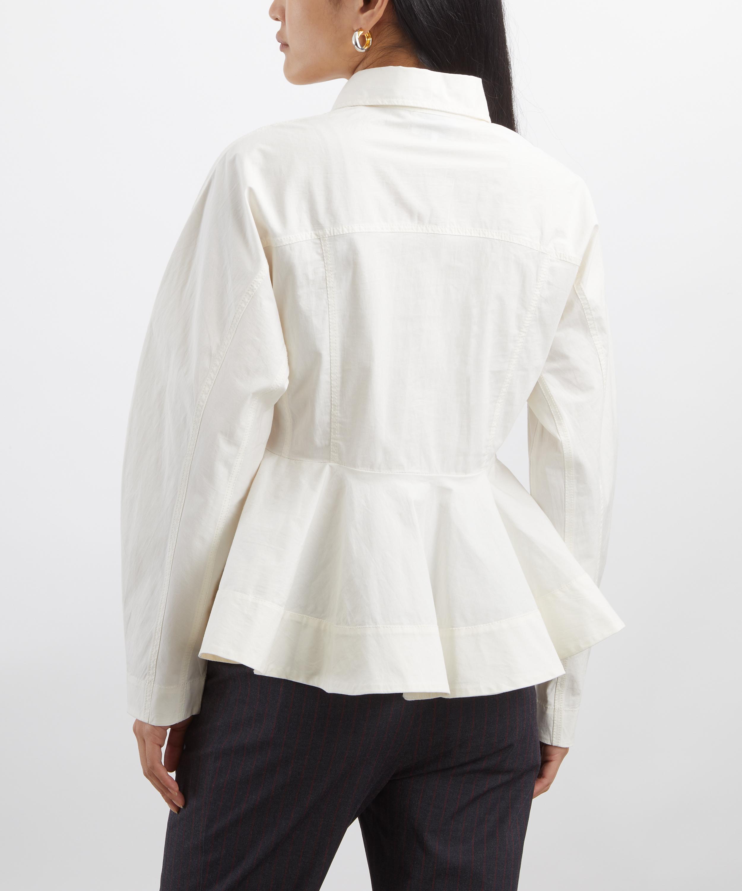 Ganni - Peplum Shirt image number 3