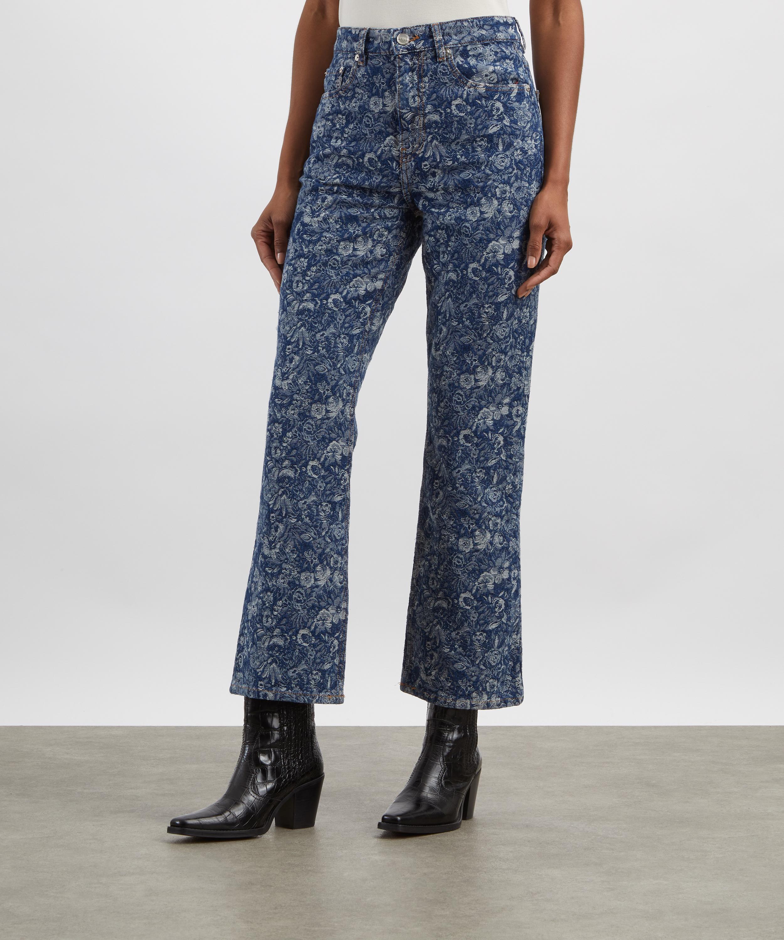 Ganni - Tapestry Baggy Jeans image number 2