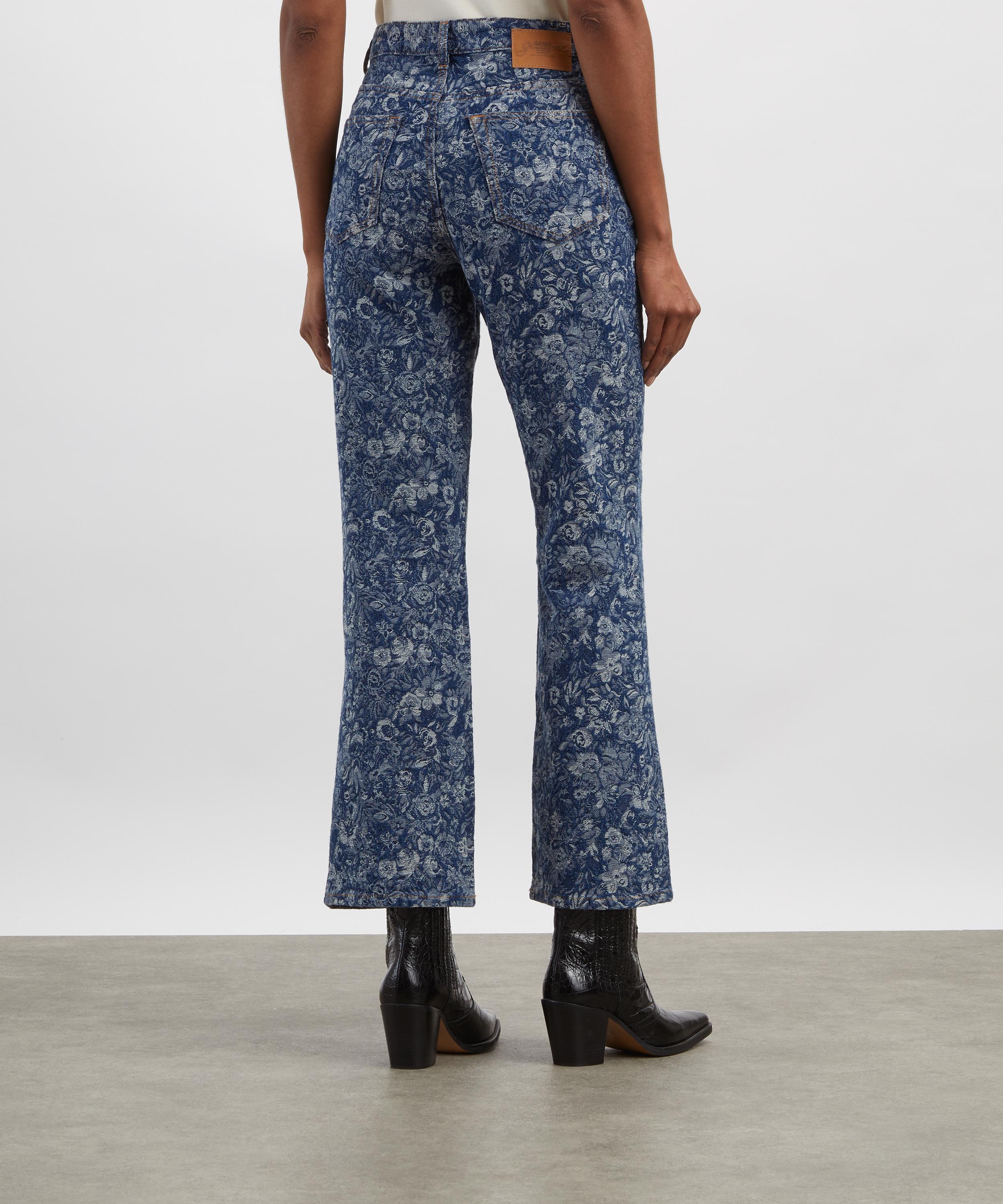 Ganni - Tapestry Baggy Jeans image number 3