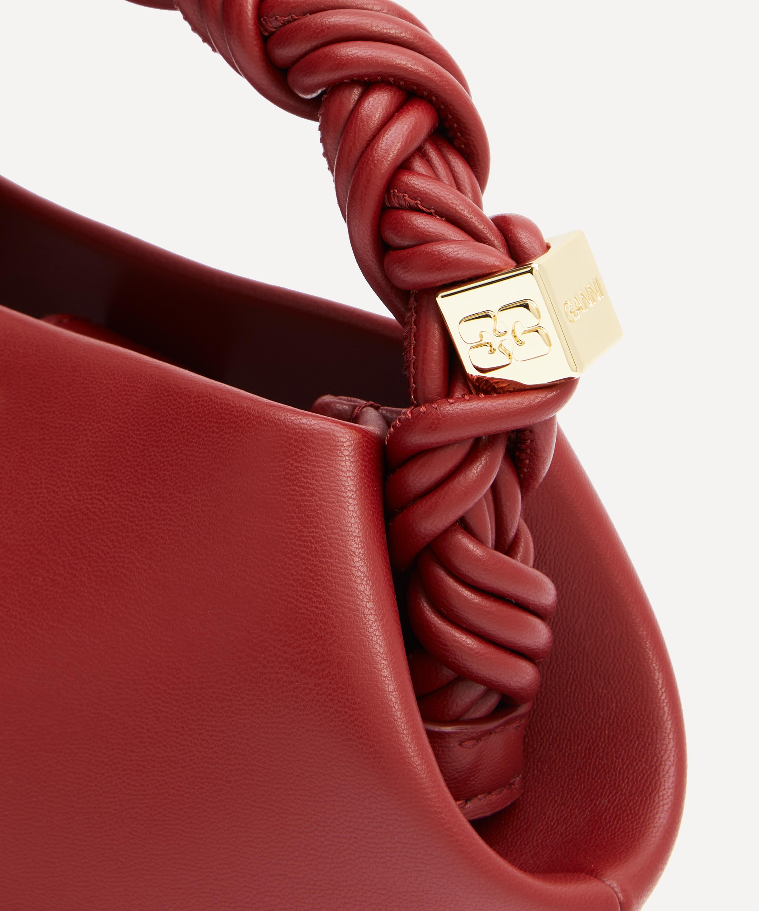 Ganni - Small Bou Braided Handle Bag image number 4