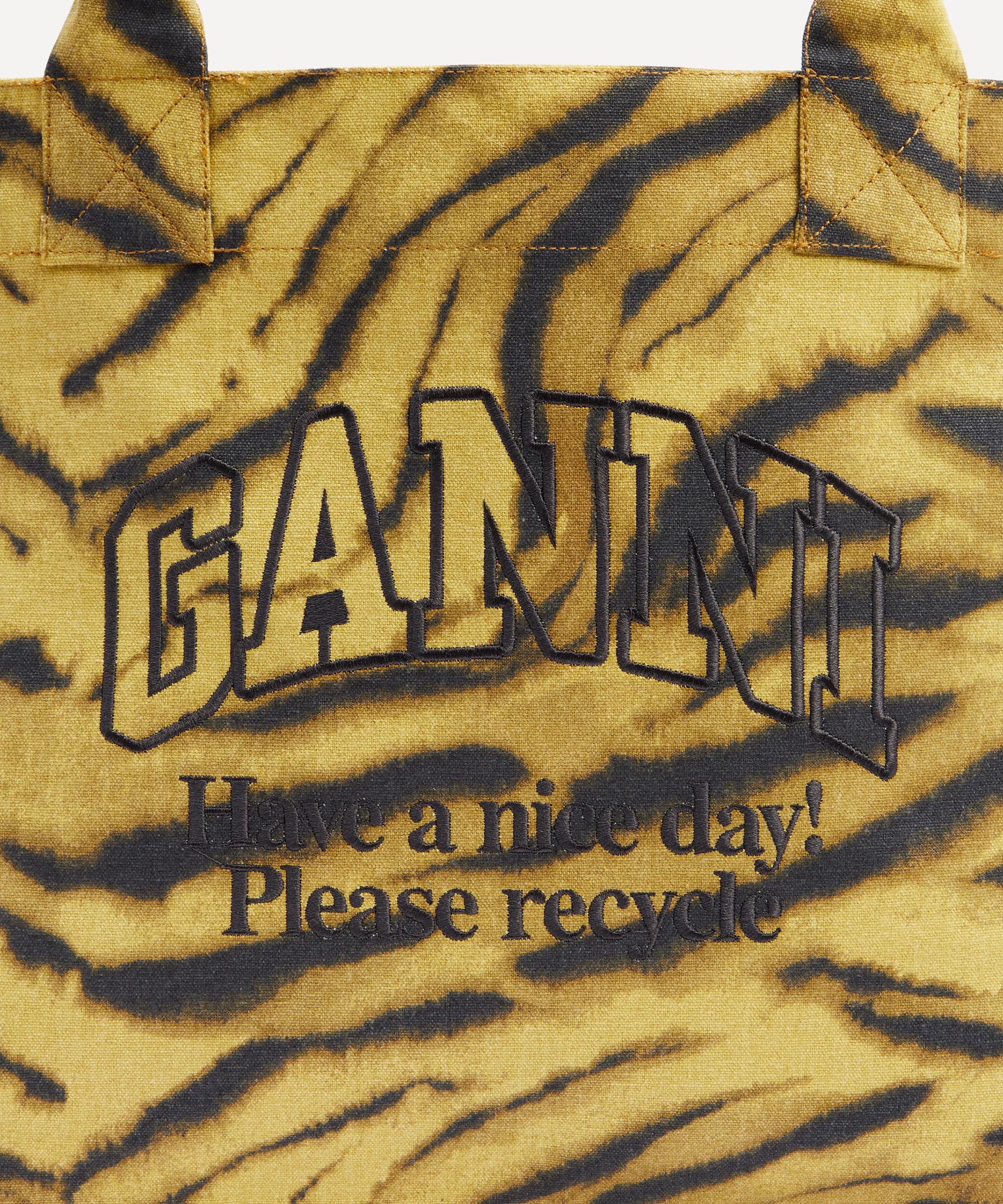 Ganni - Zebra Print XXL Shopper Tote image number 4