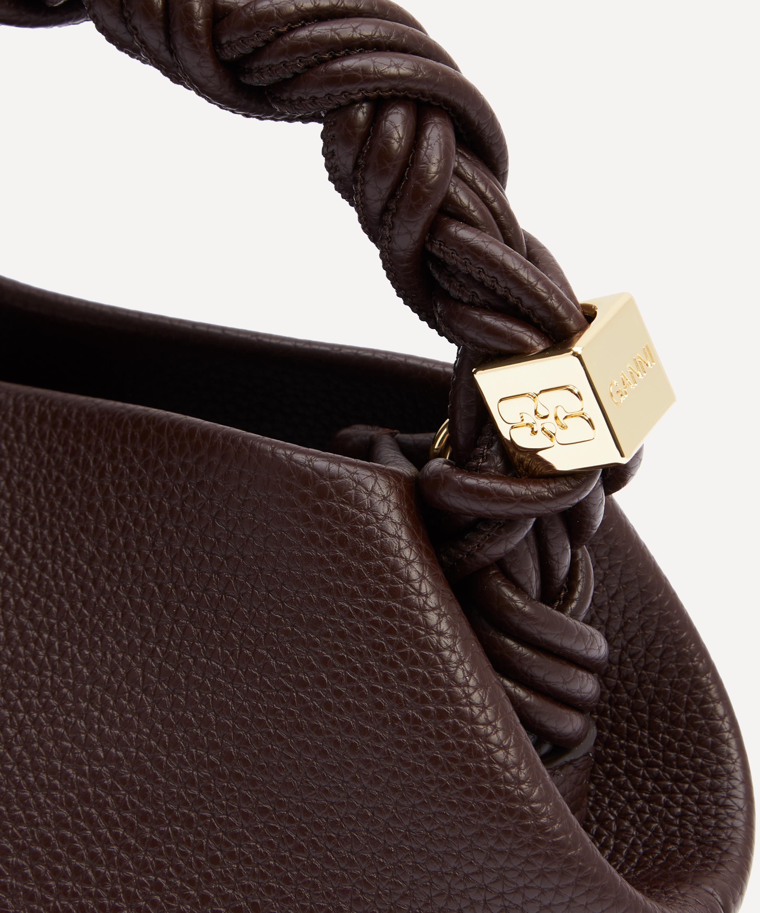 Ganni - Small Bou Braided Handle Bag image number 4