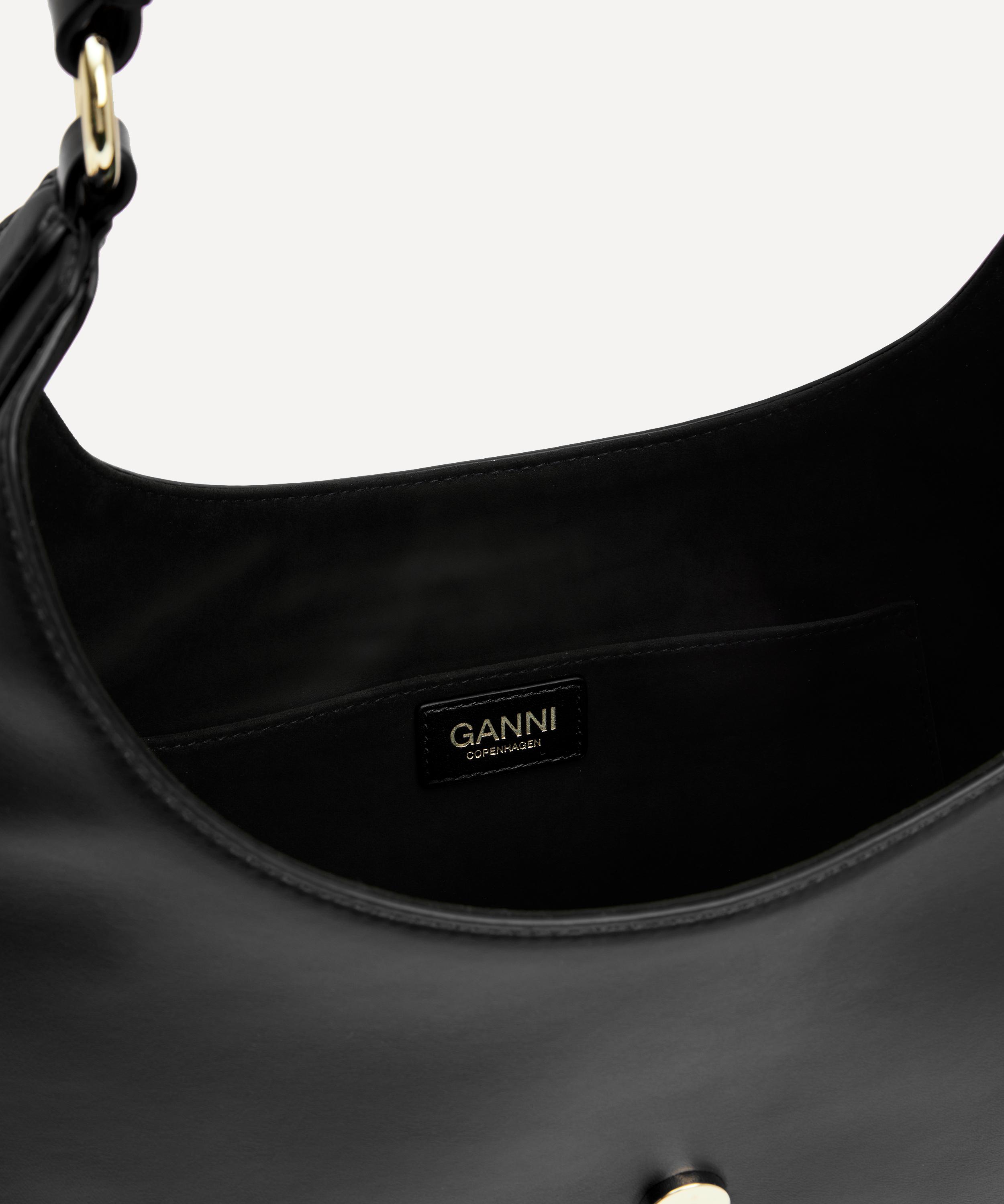 Ganni - Small Black Kat Shoulder Bag image number 5
