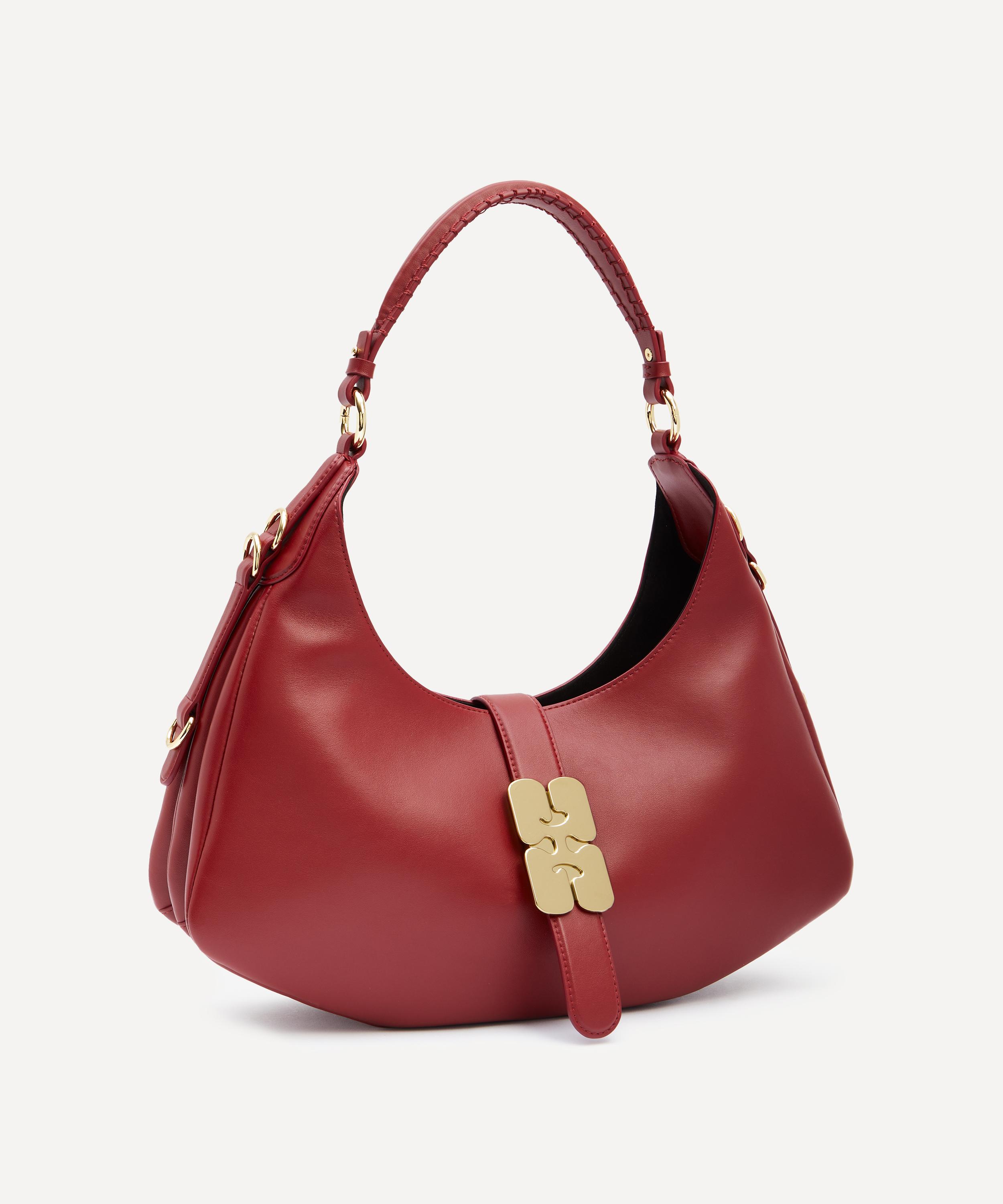 Ganni - Small Red Kat Shoulder Bag image number 2