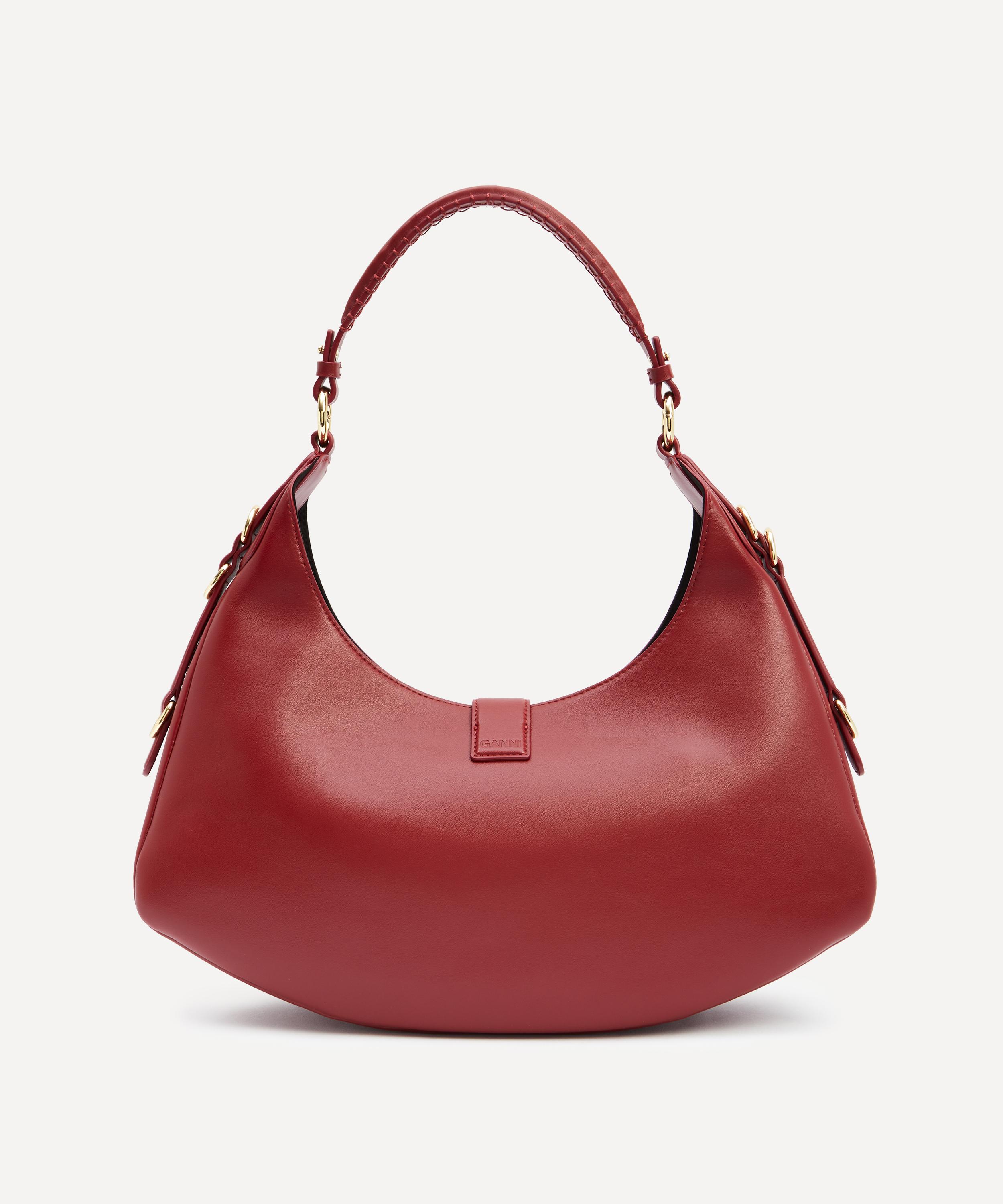 Ganni - Small Red Kat Shoulder Bag image number 3
