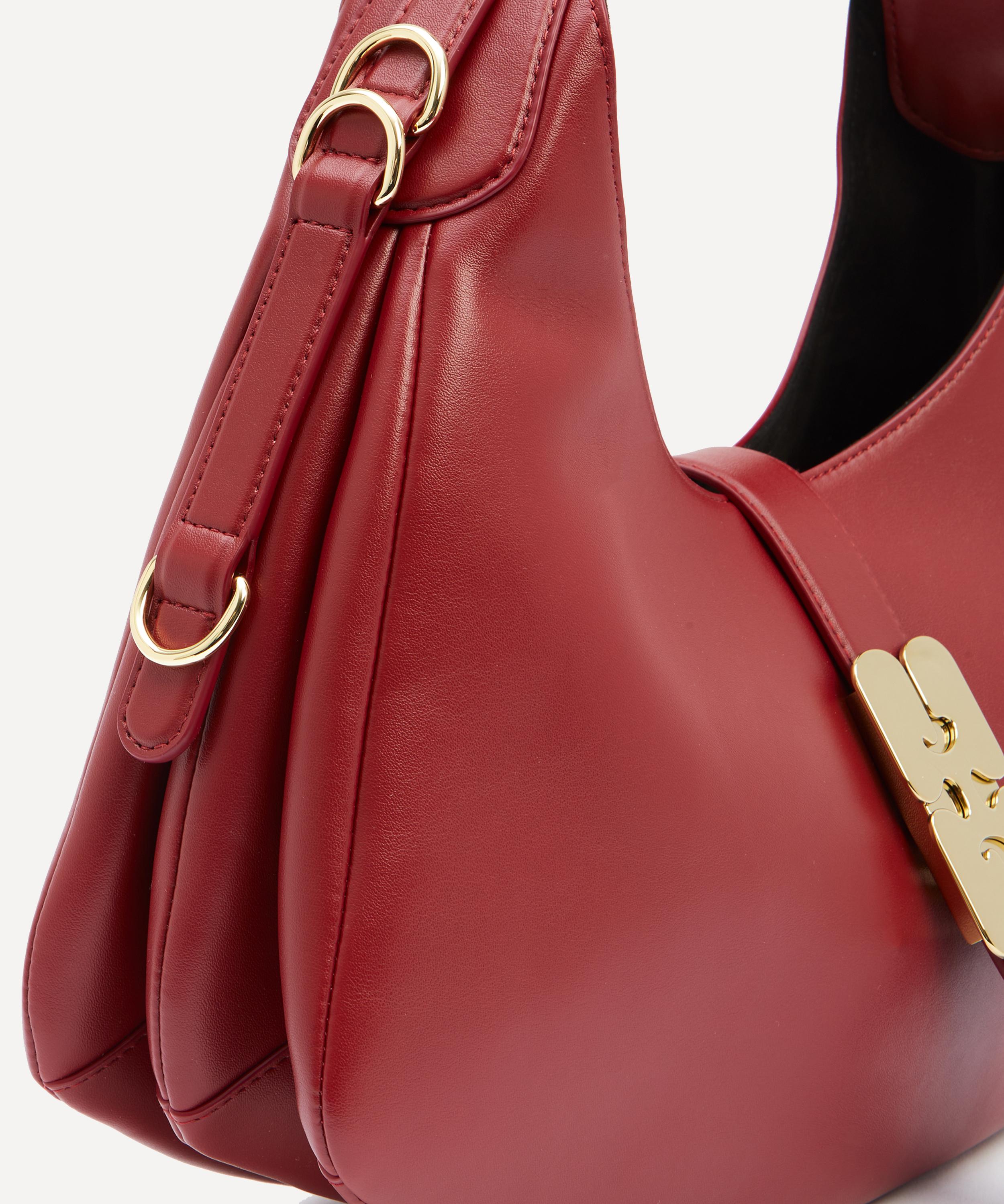Ganni - Small Red Kat Shoulder Bag image number 4