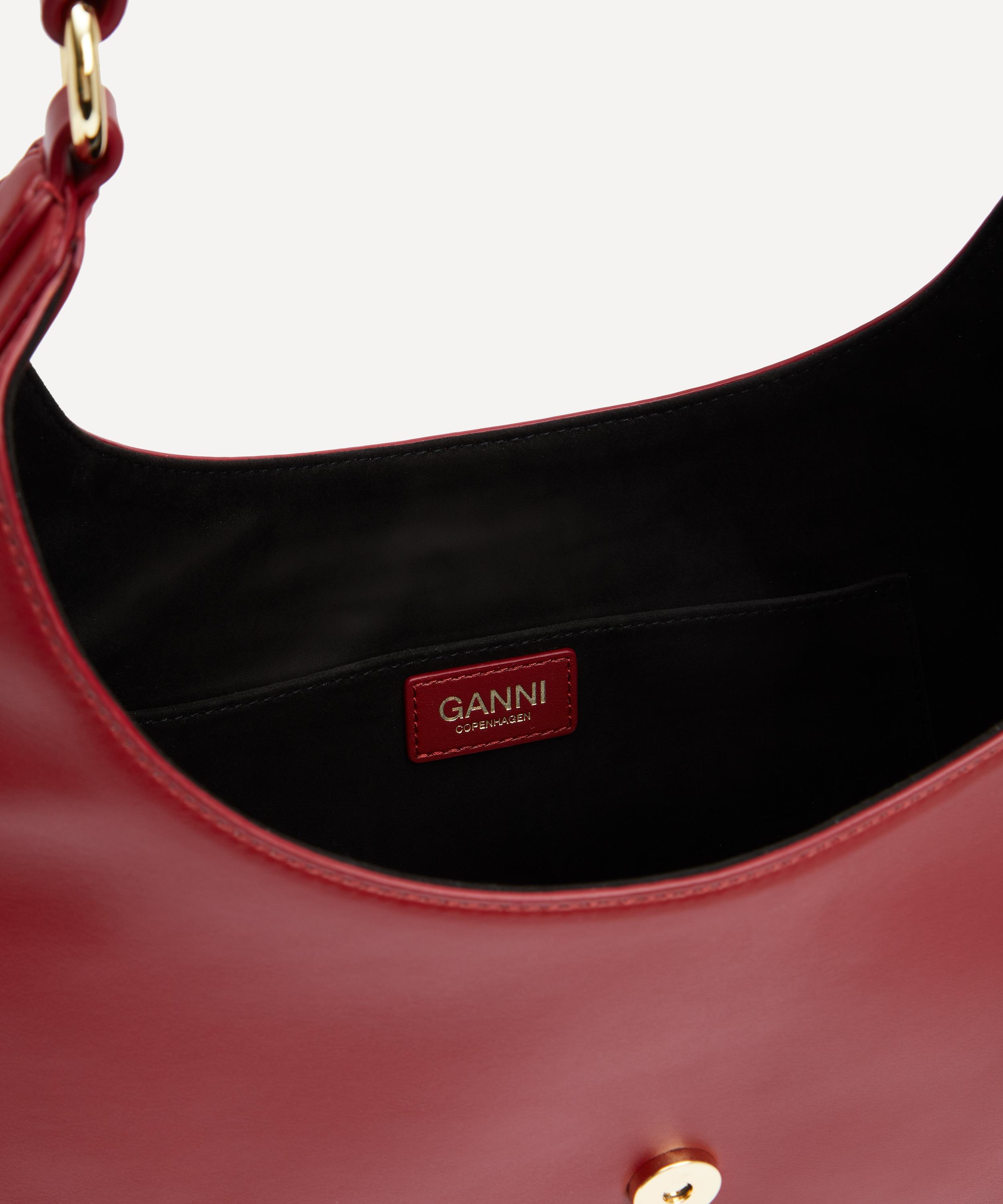 Ganni - Small Red Kat Shoulder Bag image number 5