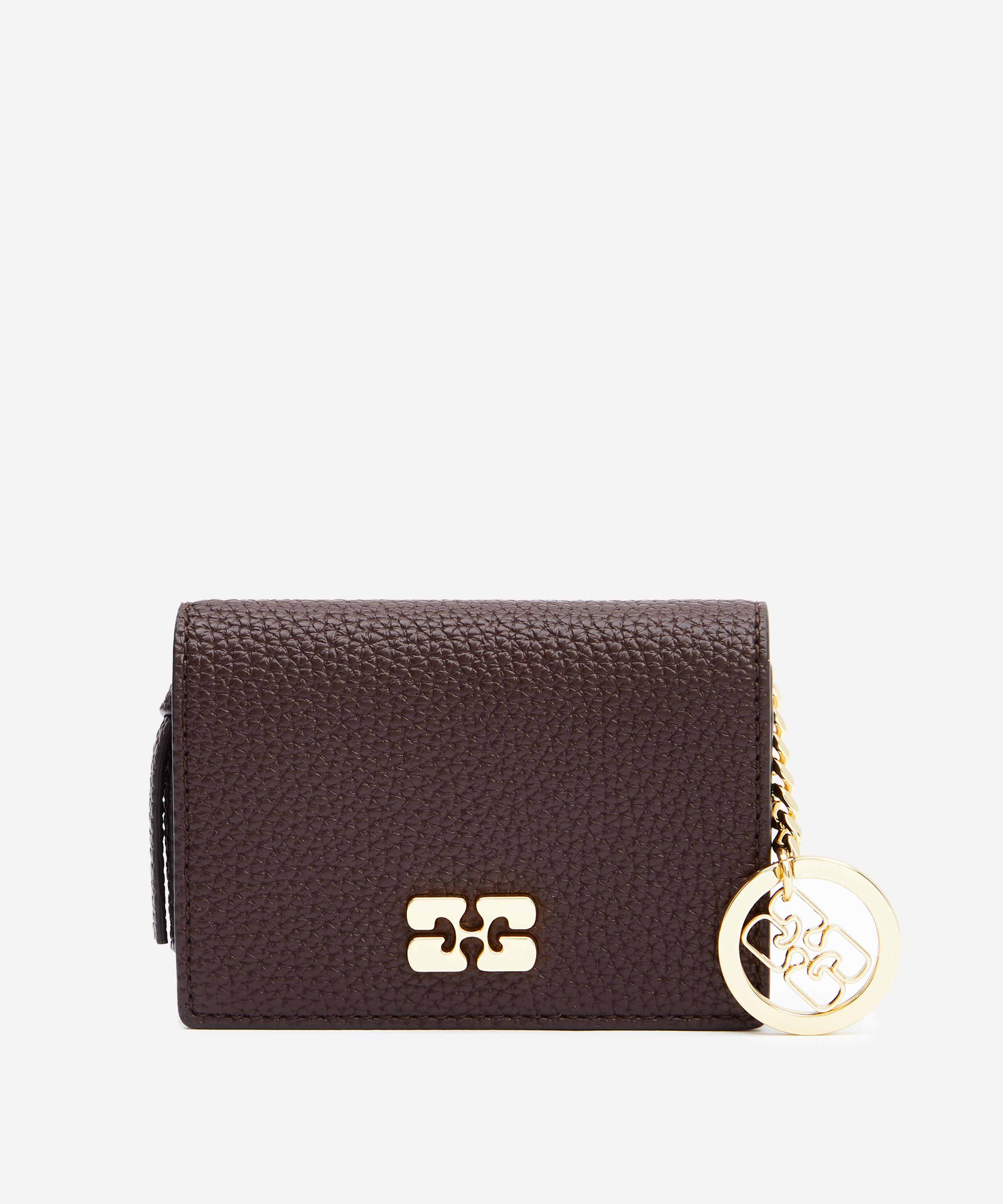 Ganni - Bou Grained Cardholder image number 0