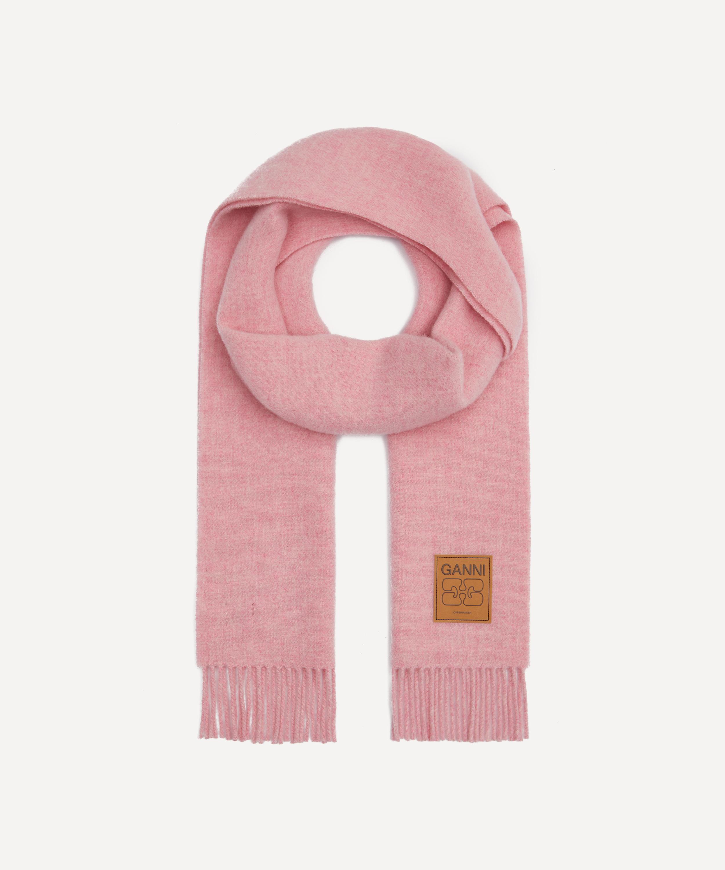 Ganni - Double Face Wool Scarf image number 0