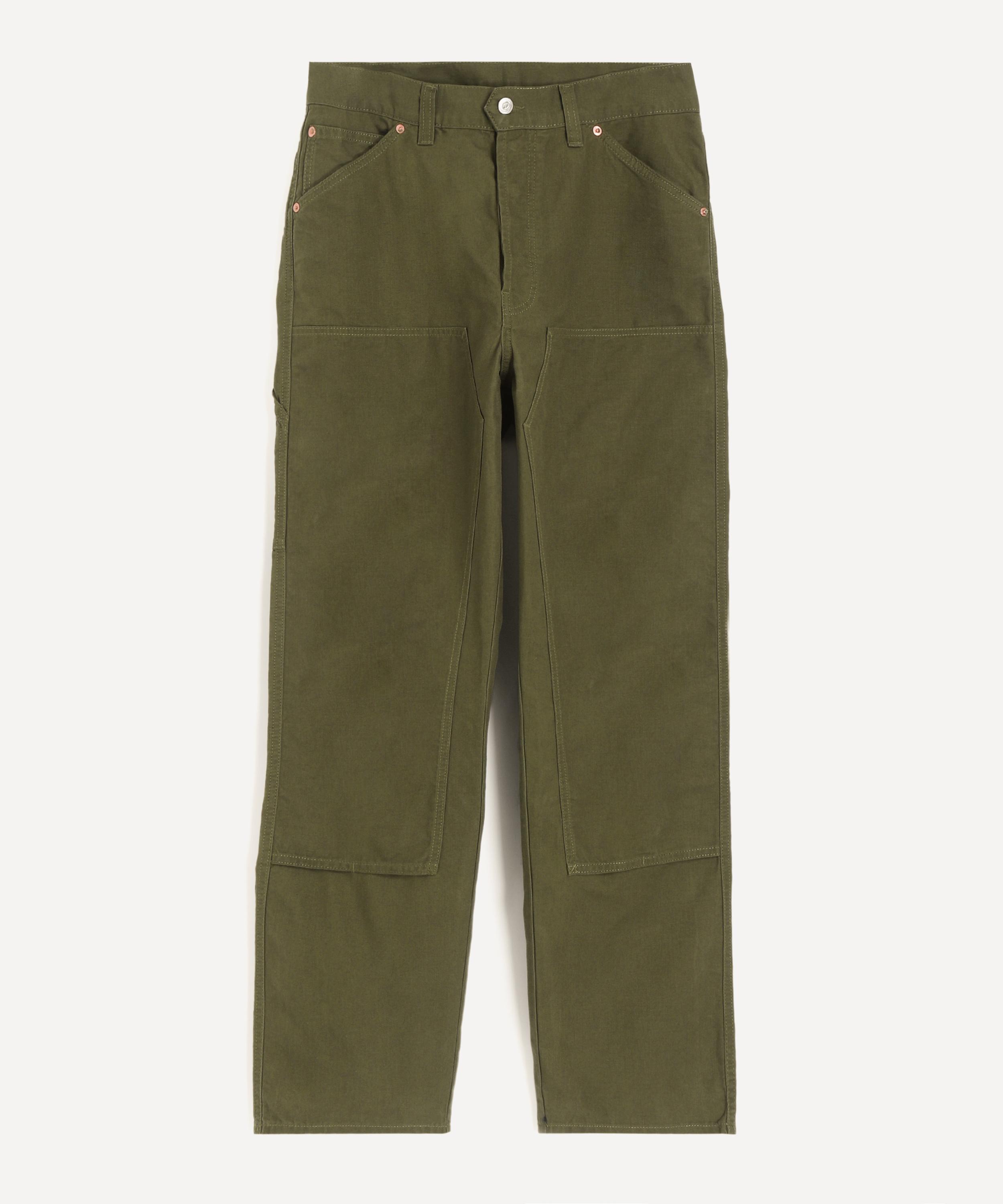 Drakes - Cotton Canvas Carpenter Jeans