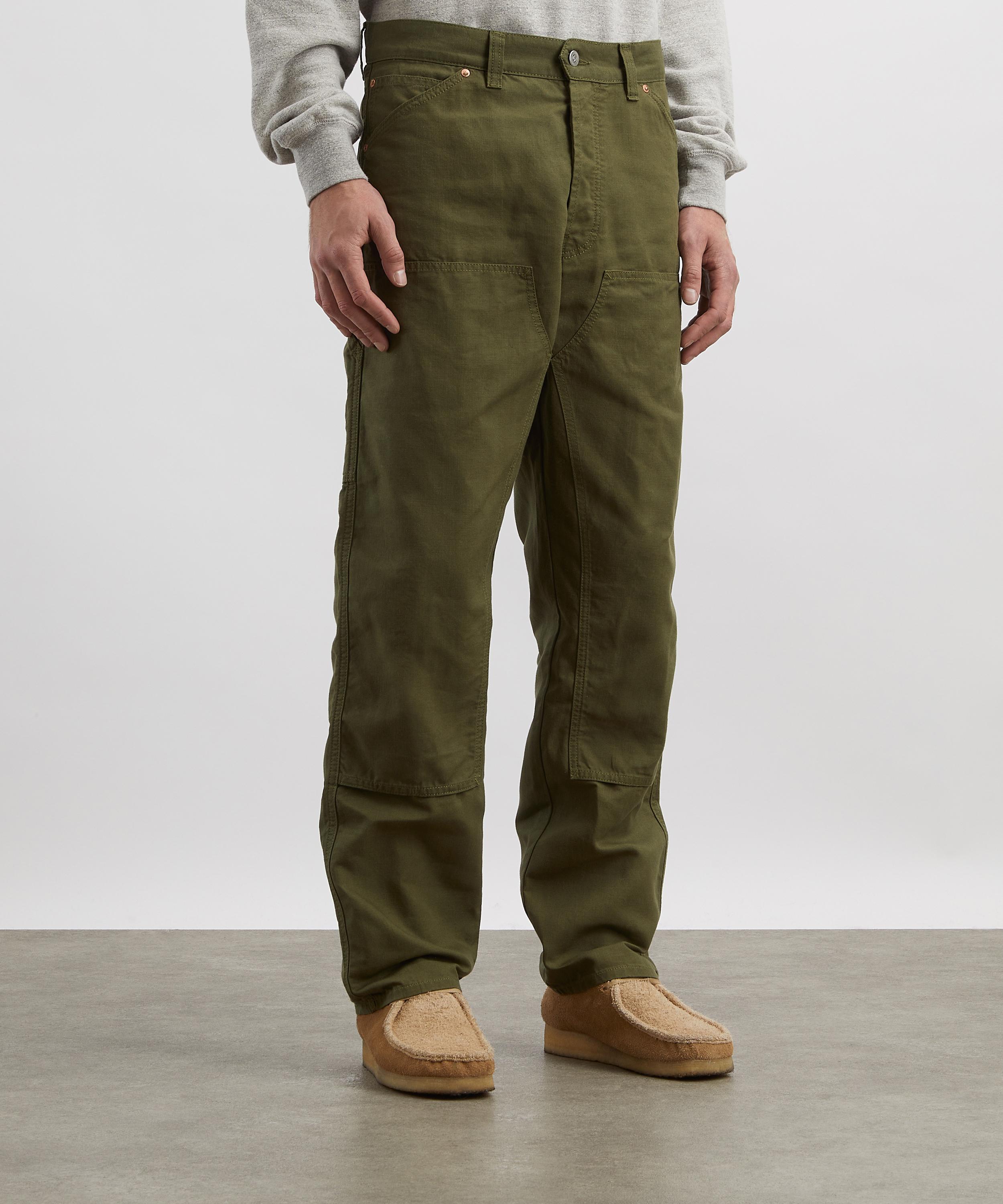 Drakes - Cotton Canvas Carpenter Jeans image number 2