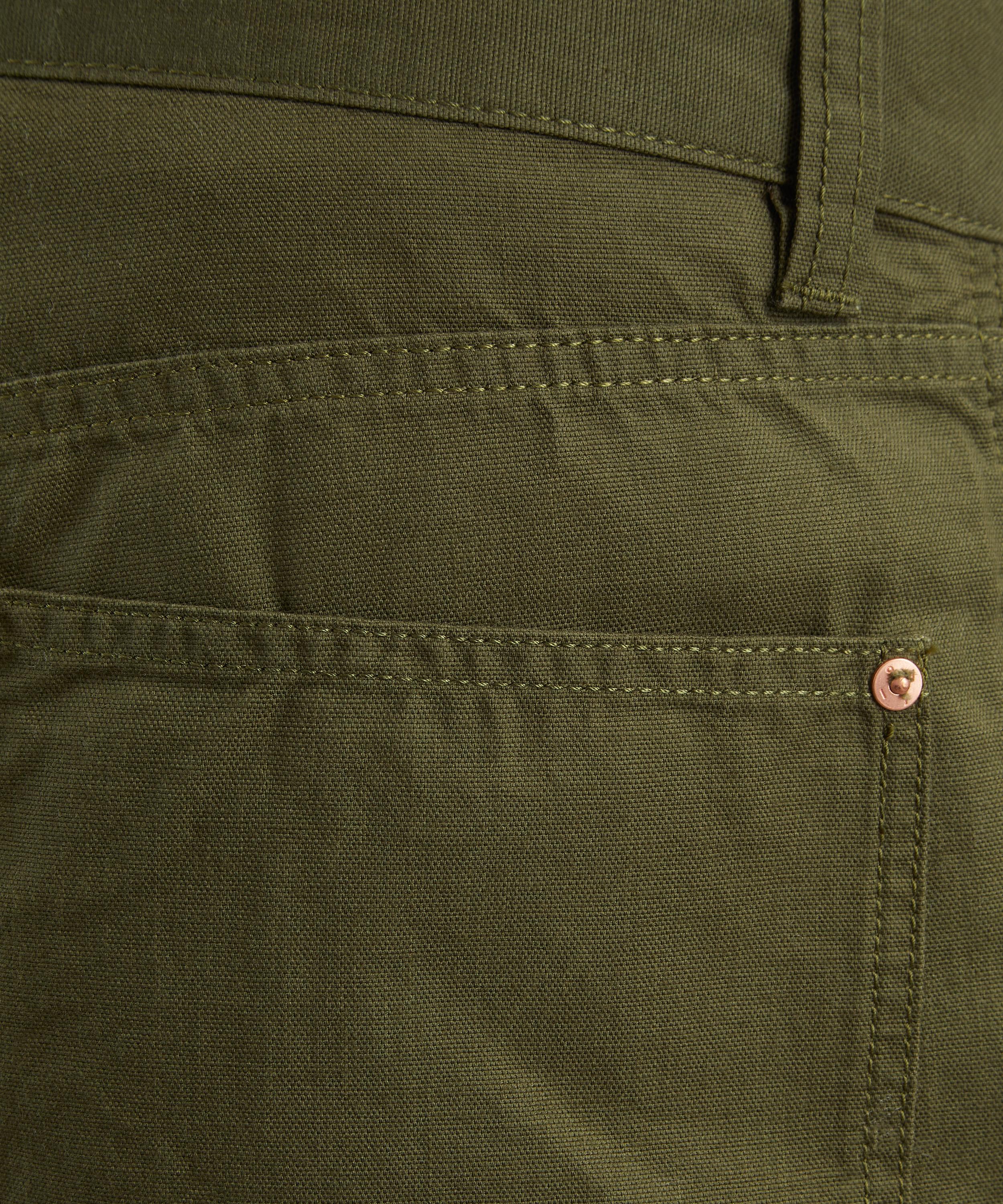 Drakes - Cotton Canvas Carpenter Jeans image number 4