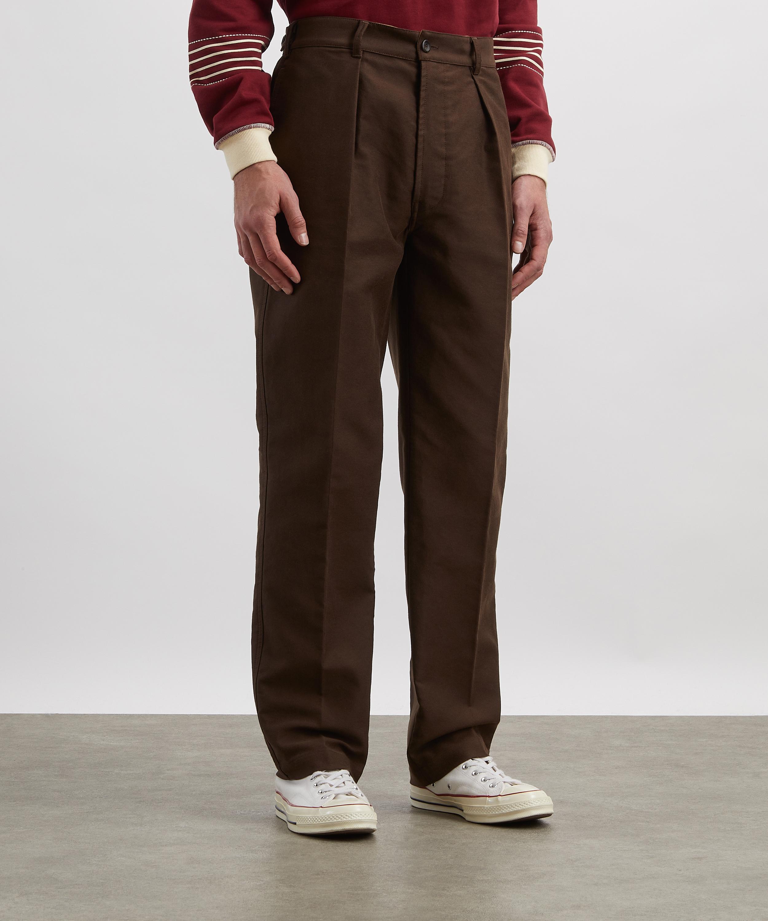 Drakes - Heavy Cotton Twill Games Trousers image number 2
