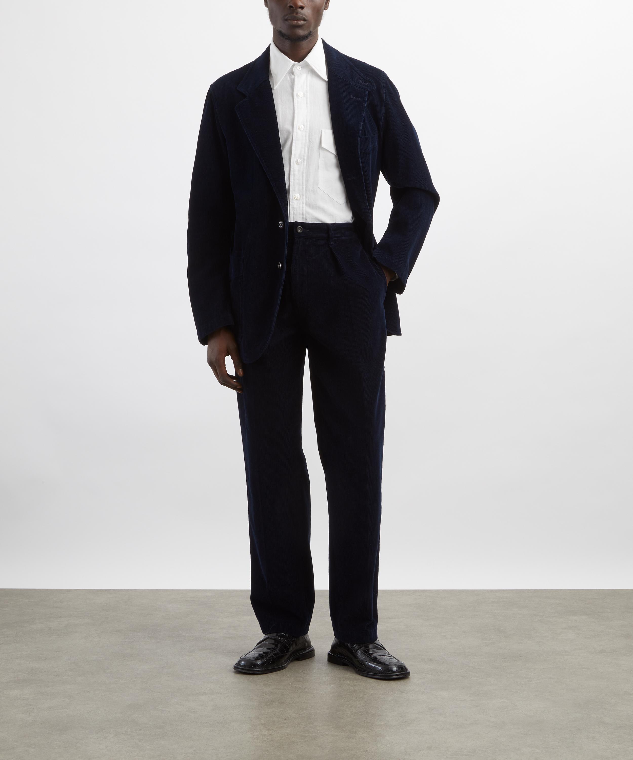 Drakes - Cotton Work Shirt image number 1