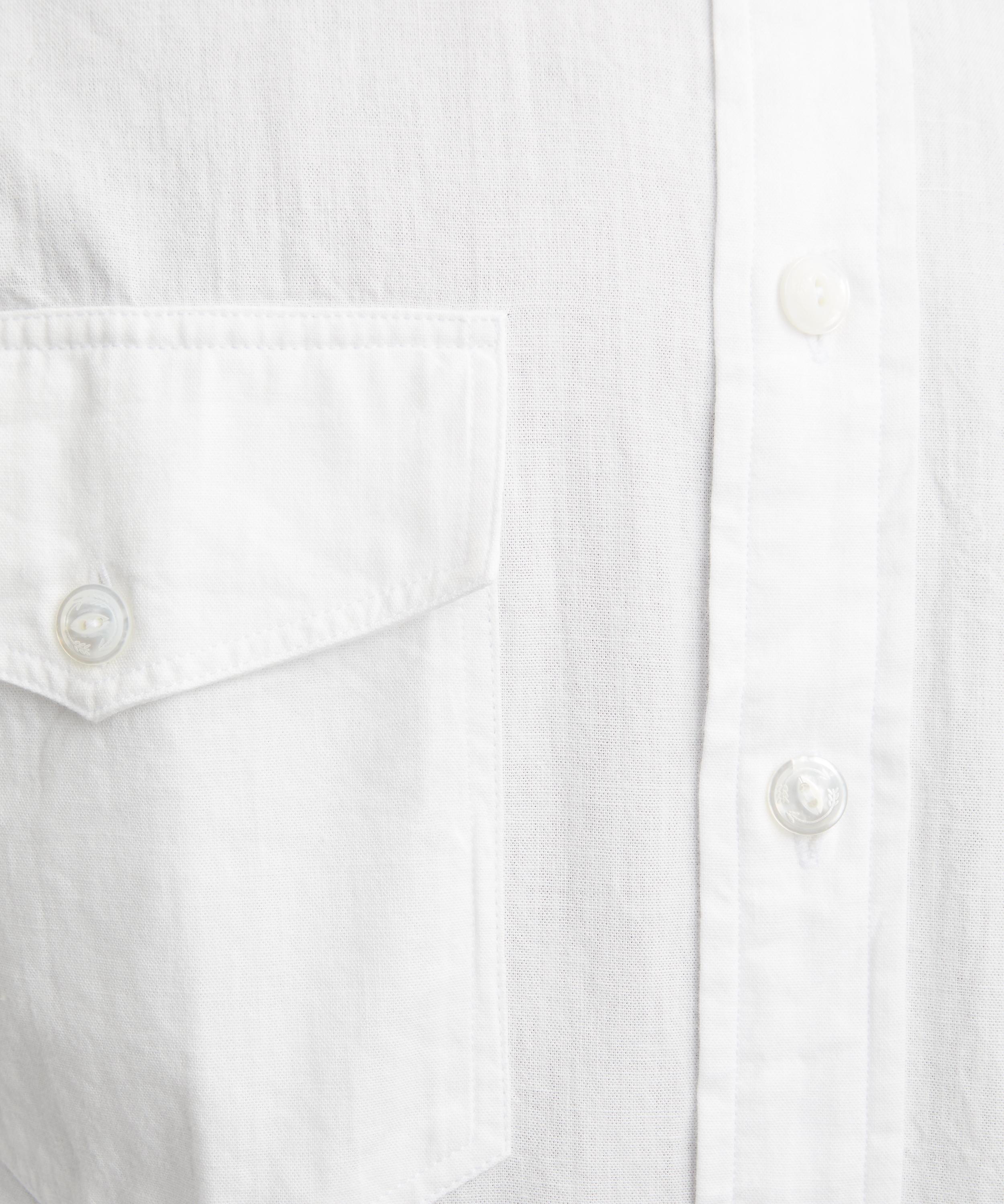 Drakes - Cotton Work Shirt image number 4