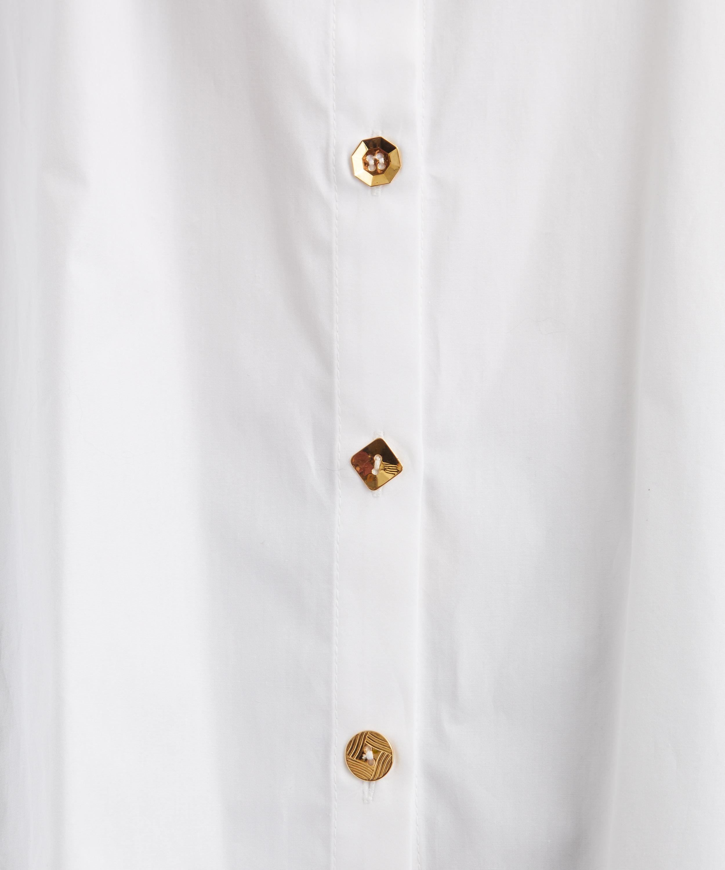Fran&ccedil;oise - Joe White Cotton Shirt image number 4