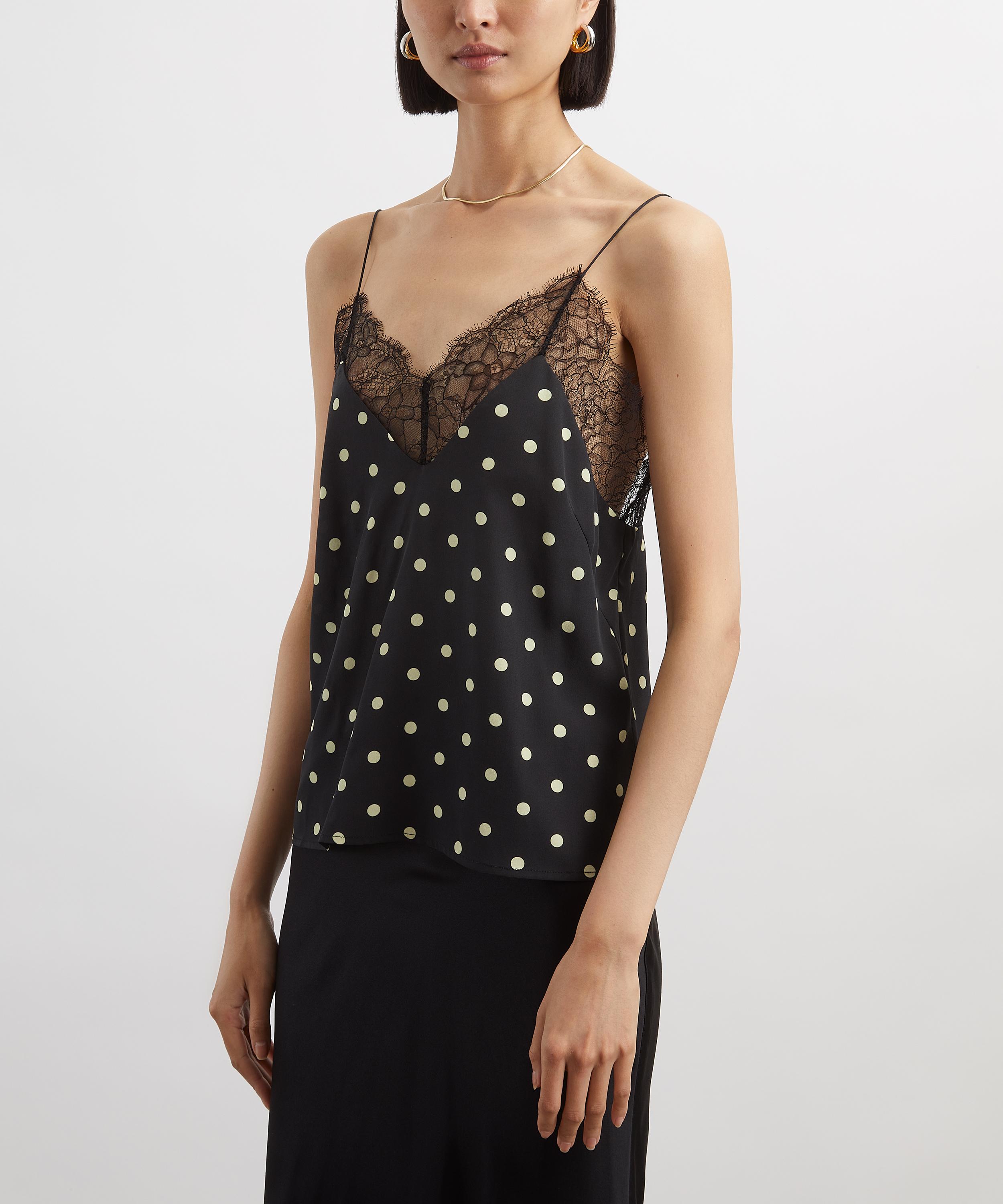 Fran&ccedil;oise - Layla Polka-Dot Chemise Top image number 2