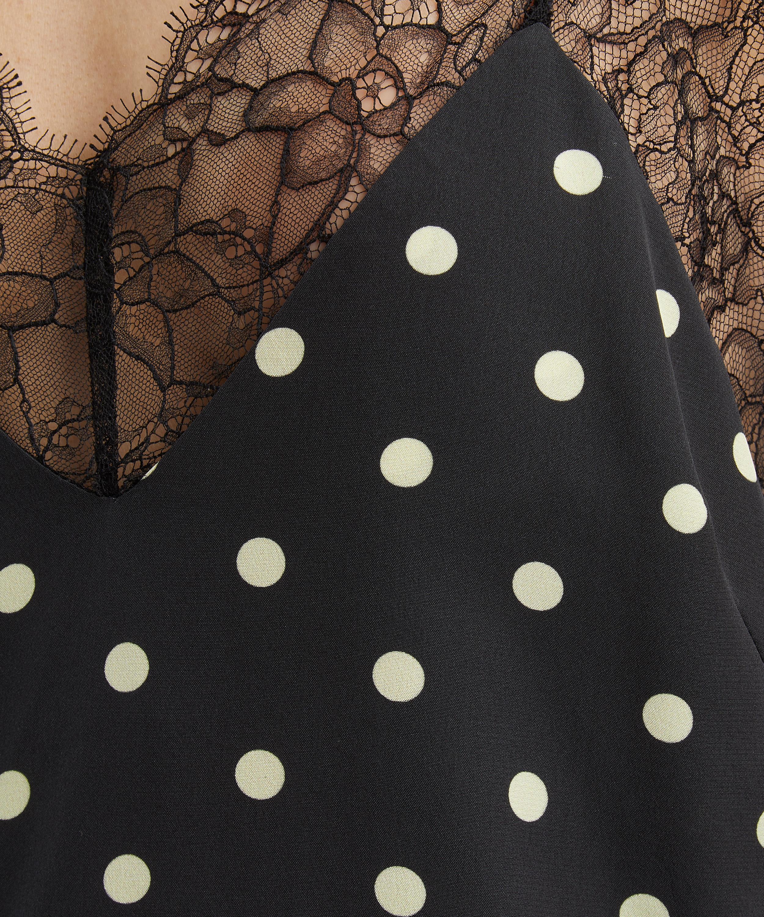 Fran&ccedil;oise - Layla Polka-Dot Chemise Top image number 4