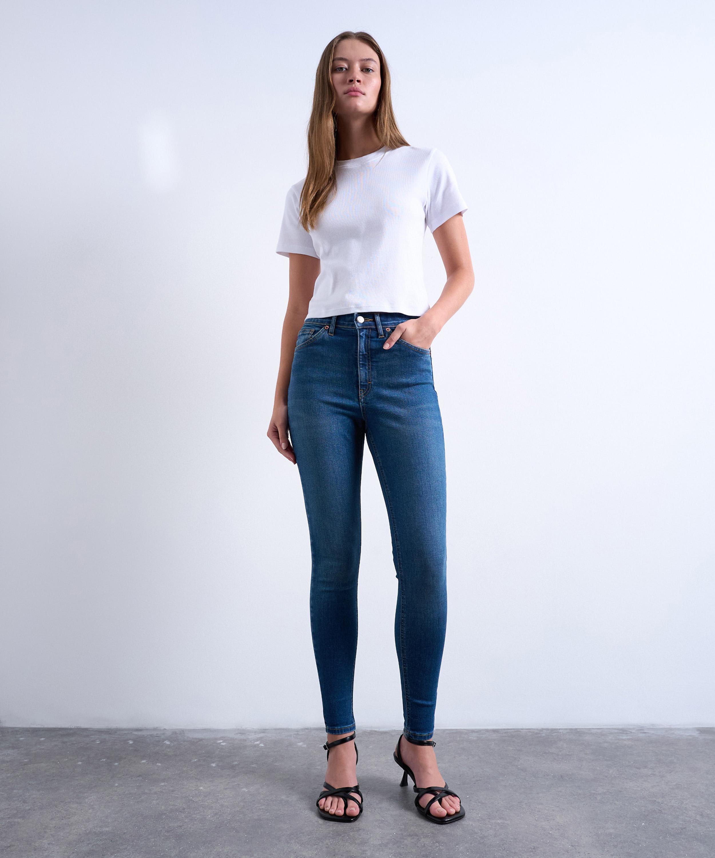 TOPSHOP - Rich Jamie High-Rise Skinny Jeans image number 0