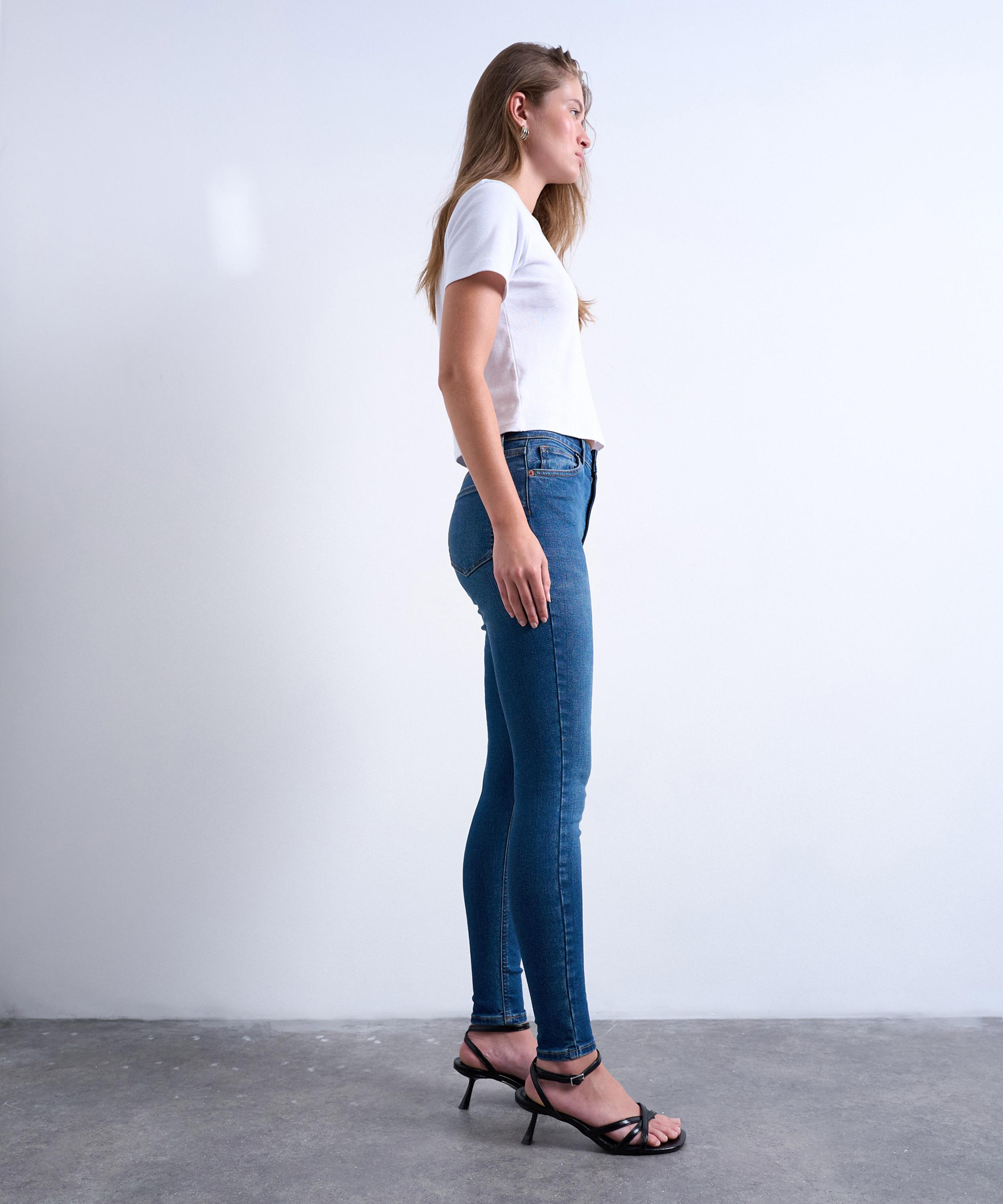 TOPSHOP - Rich Jamie High-Rise Skinny Jeans image number 1