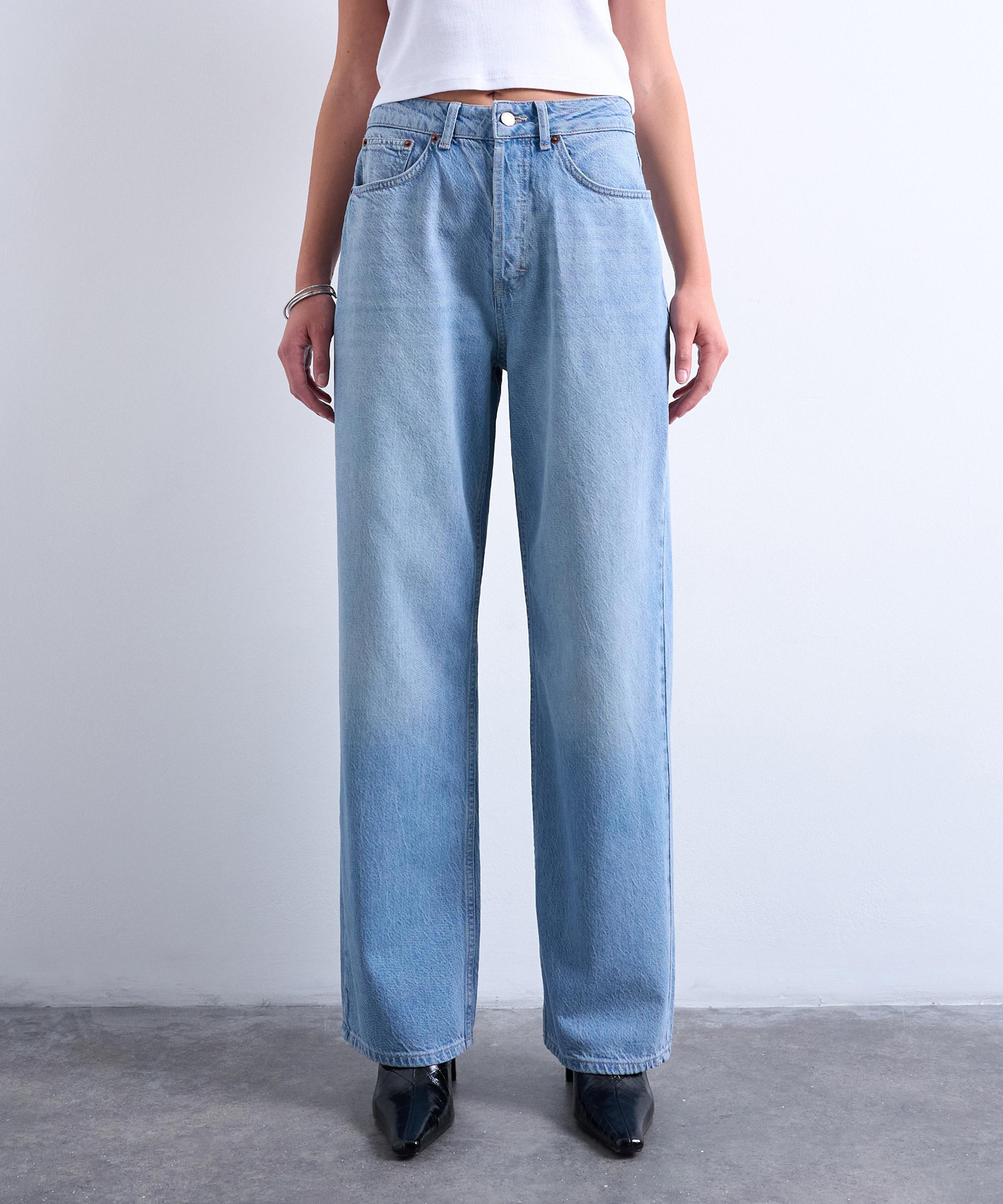 TOPSHOP - Column Mid-Rise Jeans image number 2