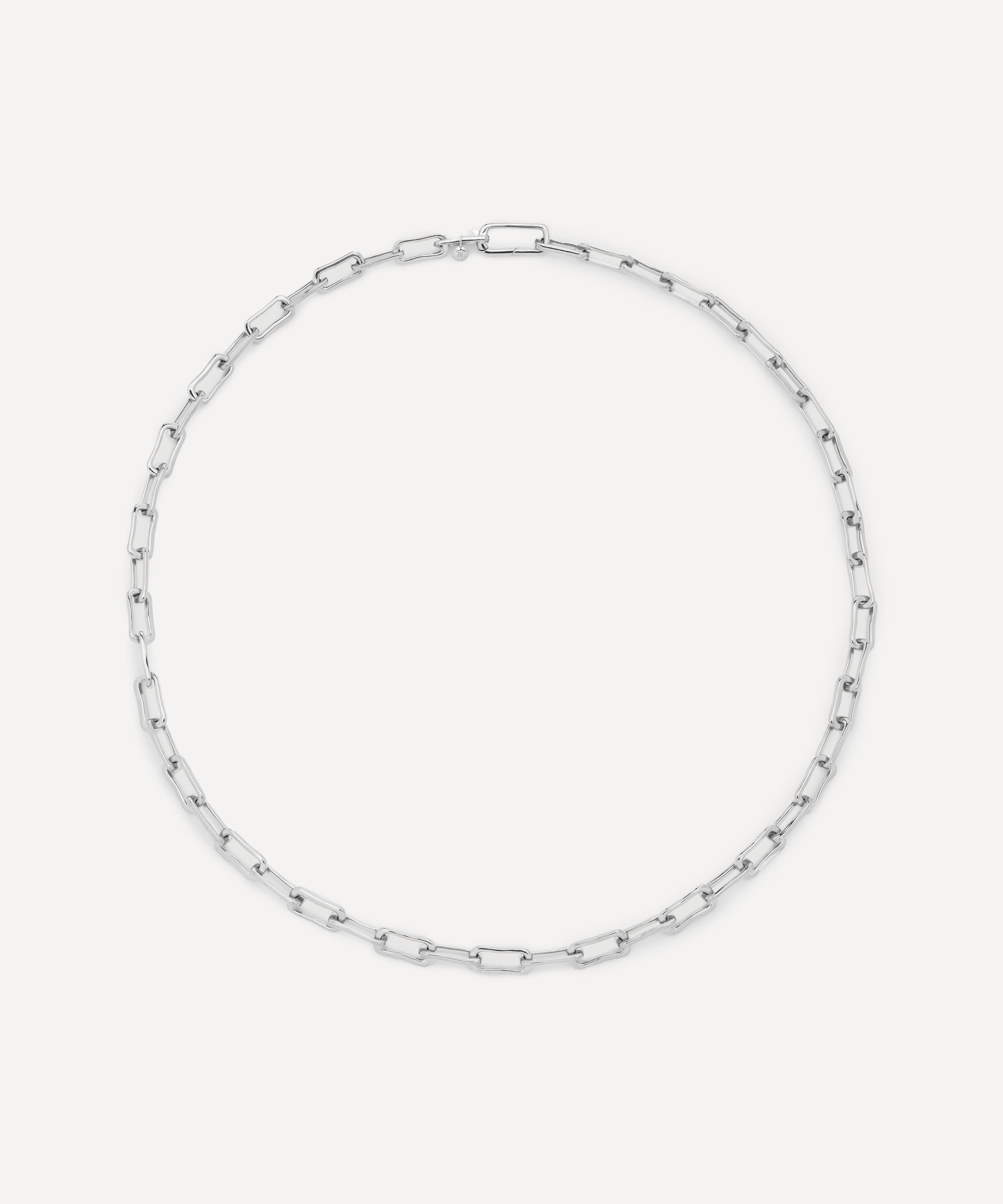 Monica Vinader - Sterling Silver Alta Mini Chain Necklace