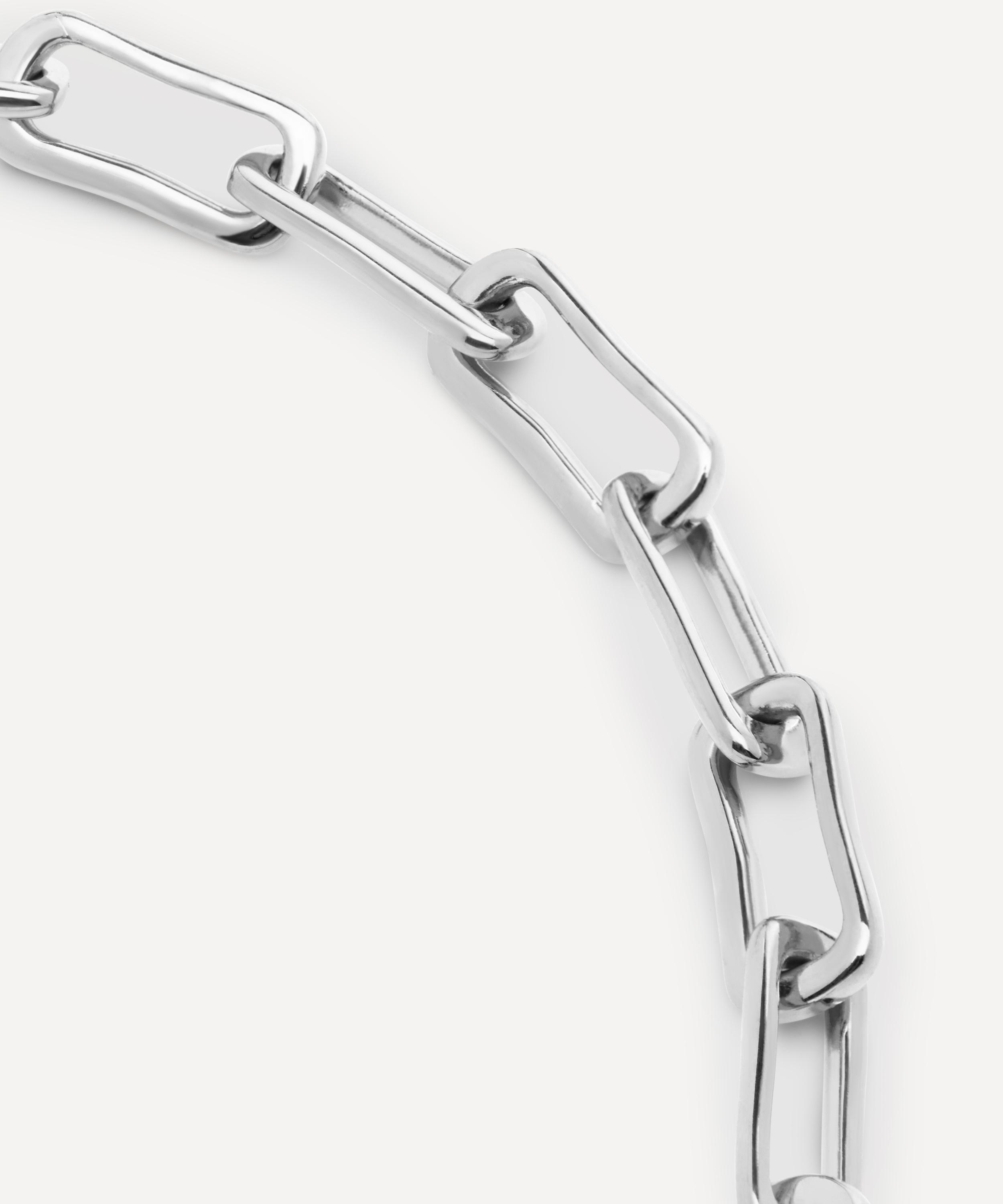 Monica Vinader - Sterling Silver Alta Mini Chain Necklace image number 2