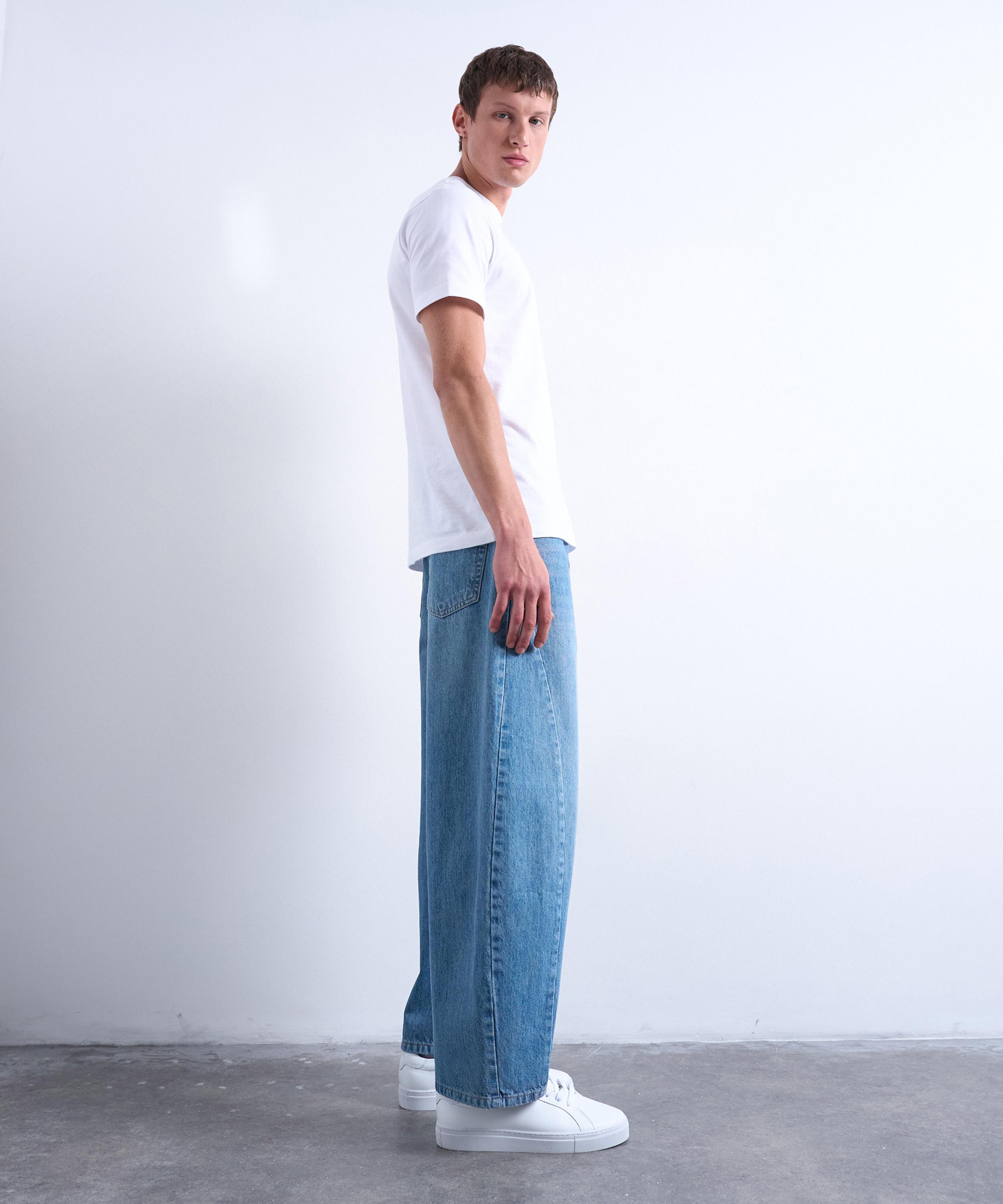 TOPMAN - Rigid Barrel Jeans image number 1
