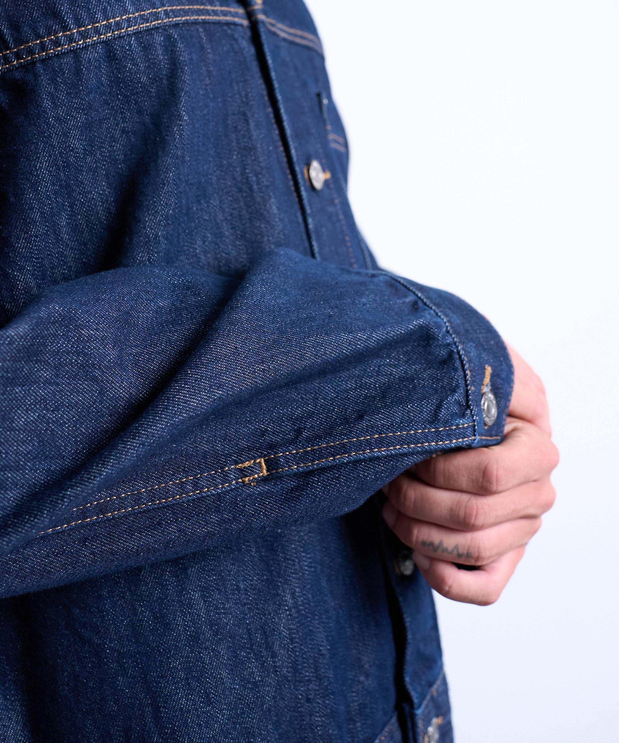 TOPMAN - Relaxed Denim Jacket image number 3