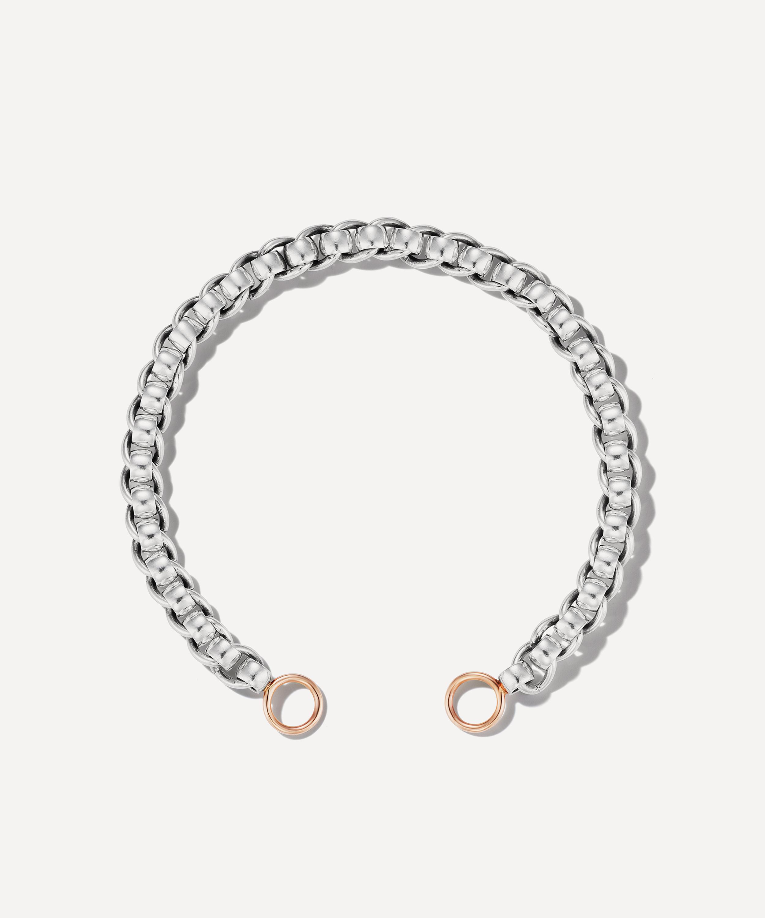 Marla Aaron - Sterling Silver Rolling Curb Chain Bracelet