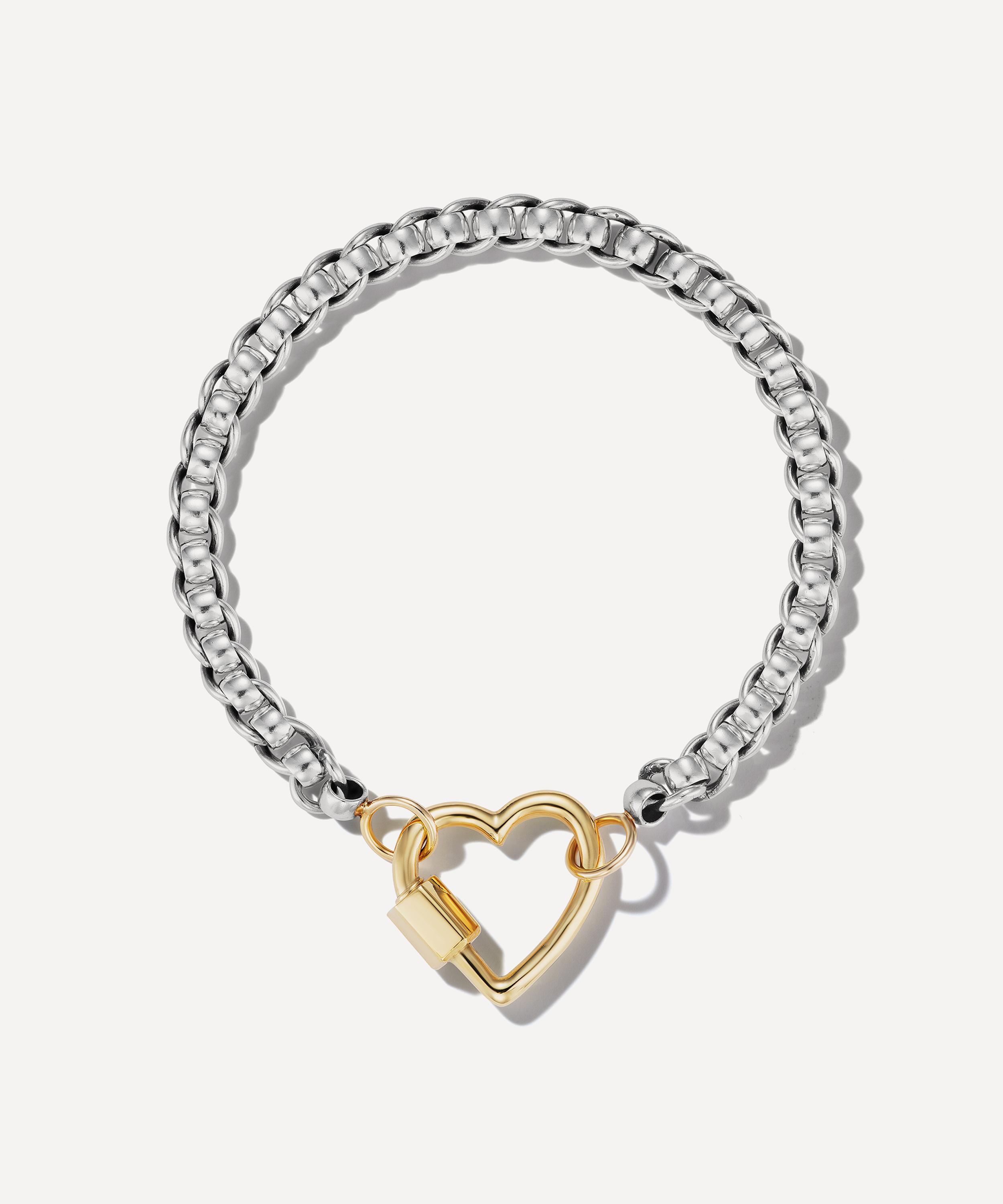 Marla Aaron - Sterling Silver Rolling Curb Chain Bracelet image number 2