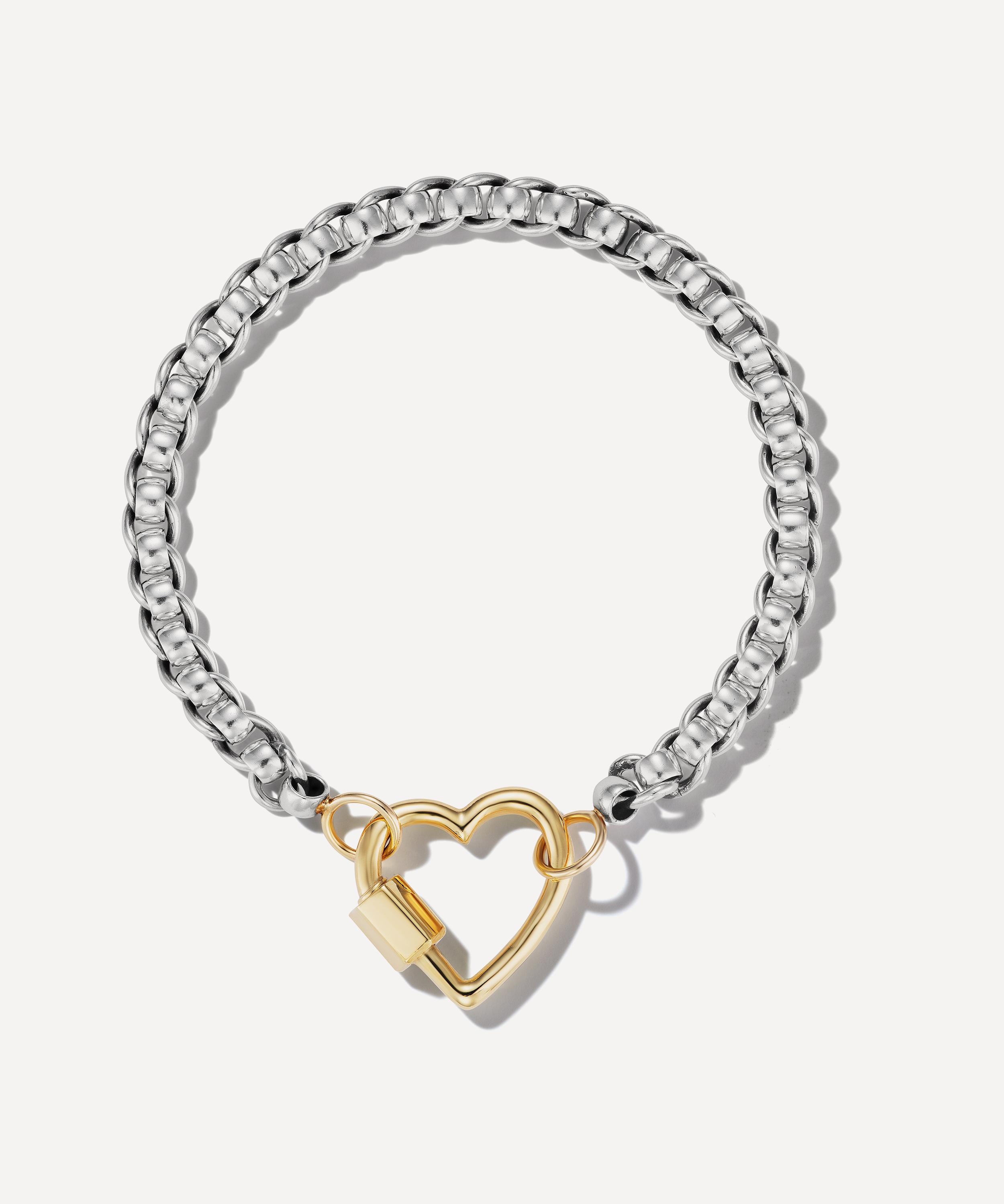 Marla Aaron - Sterling Silver Rolling Curb Chain Bracelet image number 2