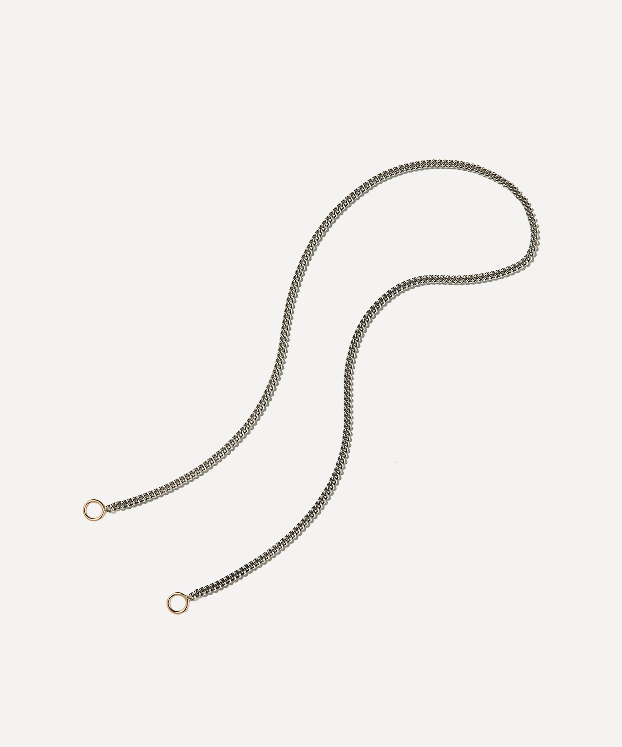 Marla Aaron - Sterling Silver Not So Heavy Curb Chain Necklace