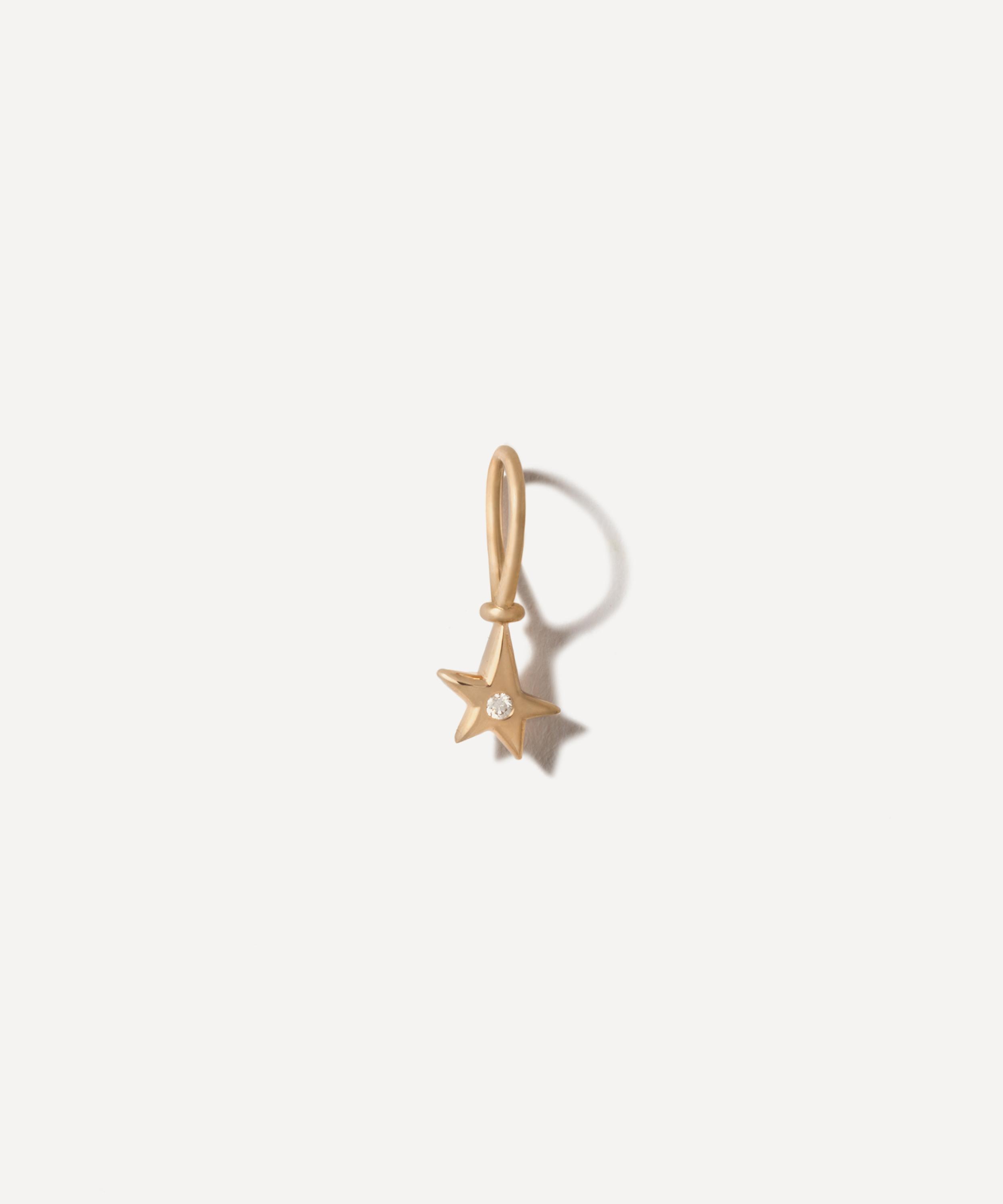 Marla Aaron - 14ct Rose Gold Itty Bitty Star Charm