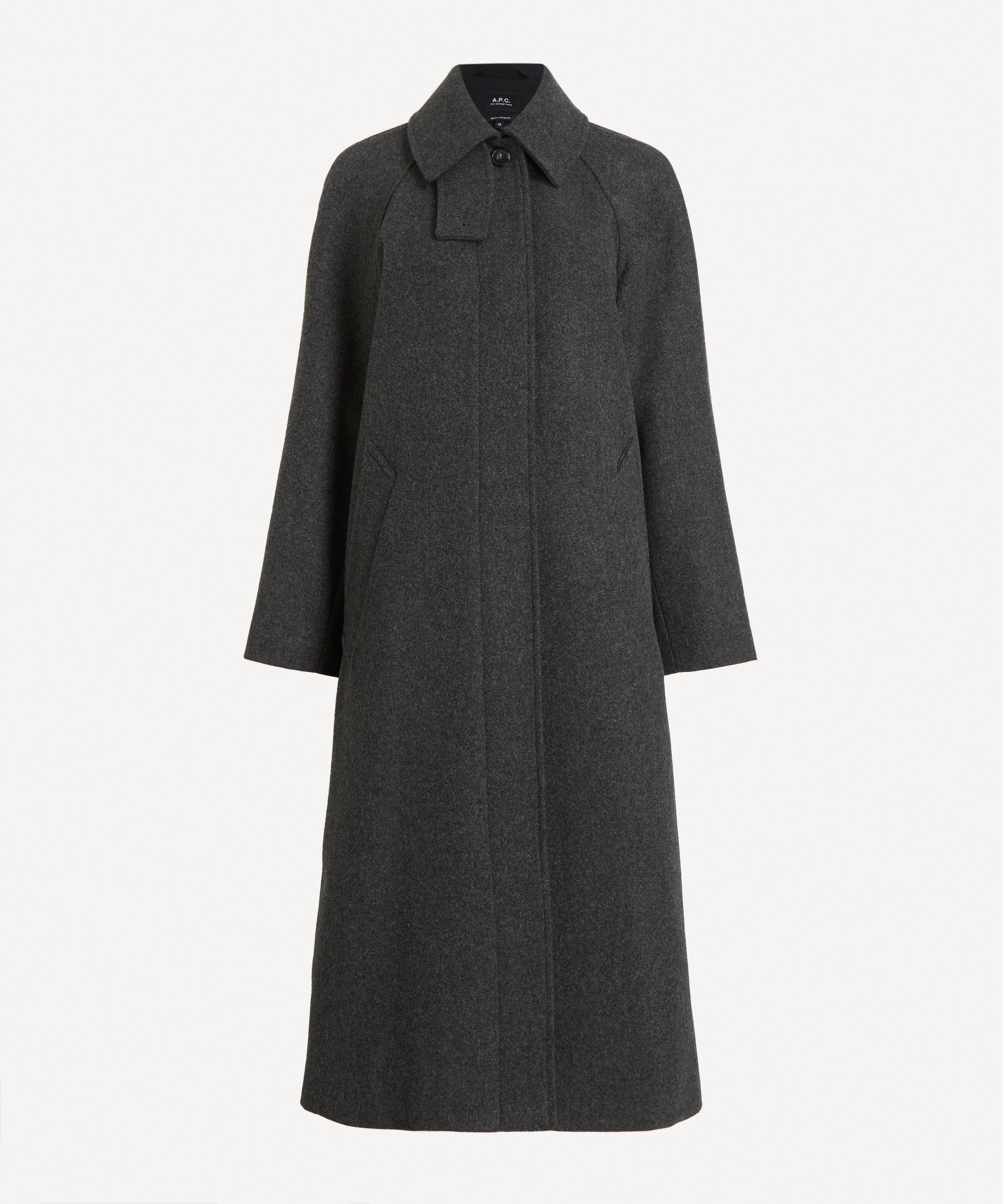 A.P.C. - Charcoal Wool Coat