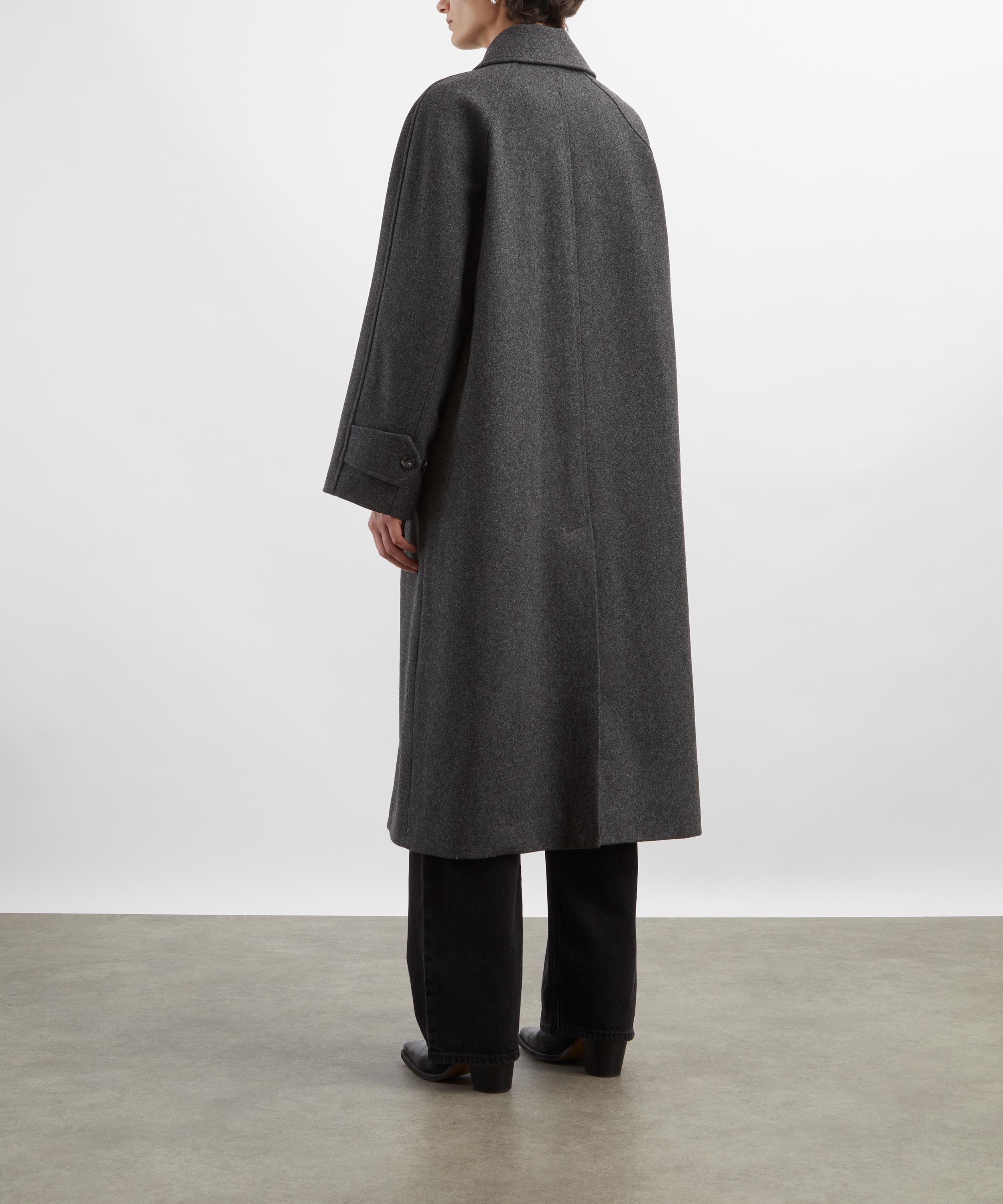 A.P.C. - Charcoal Wool Coat image number 3