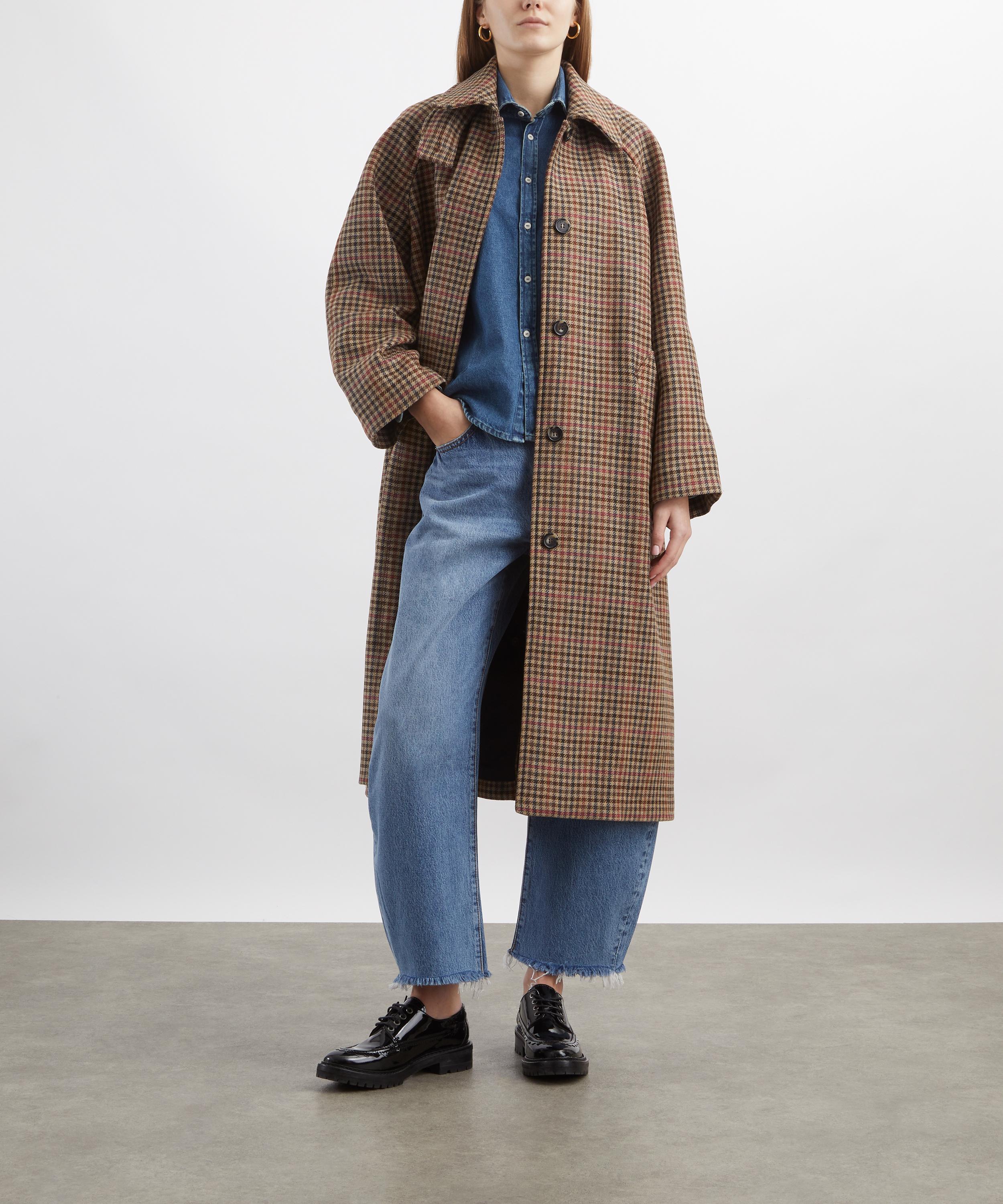 A.P.C. - Tartan Raglan Sleeve Coat image number 1