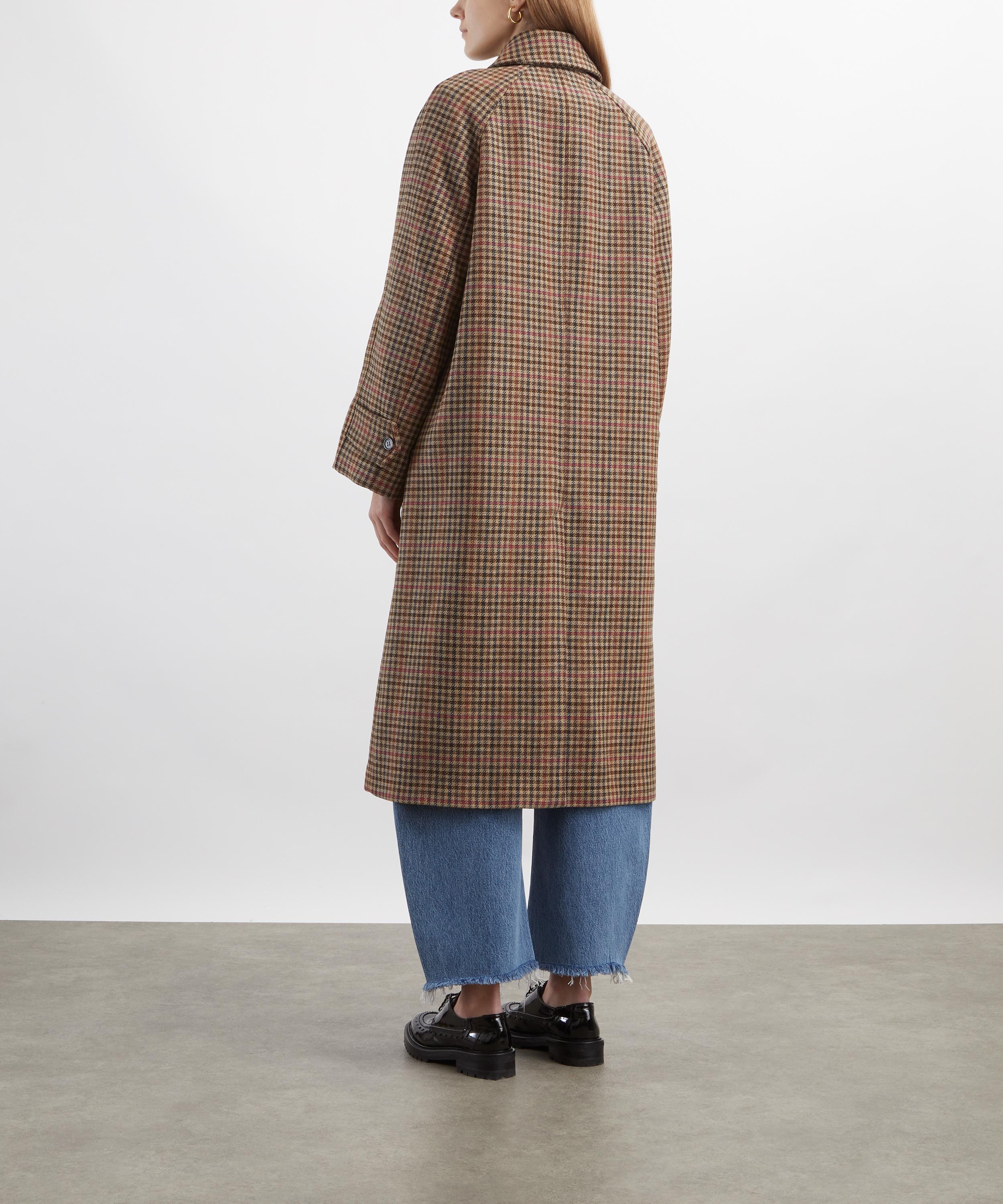 A.P.C. - Tartan Raglan Sleeve Coat image number 3