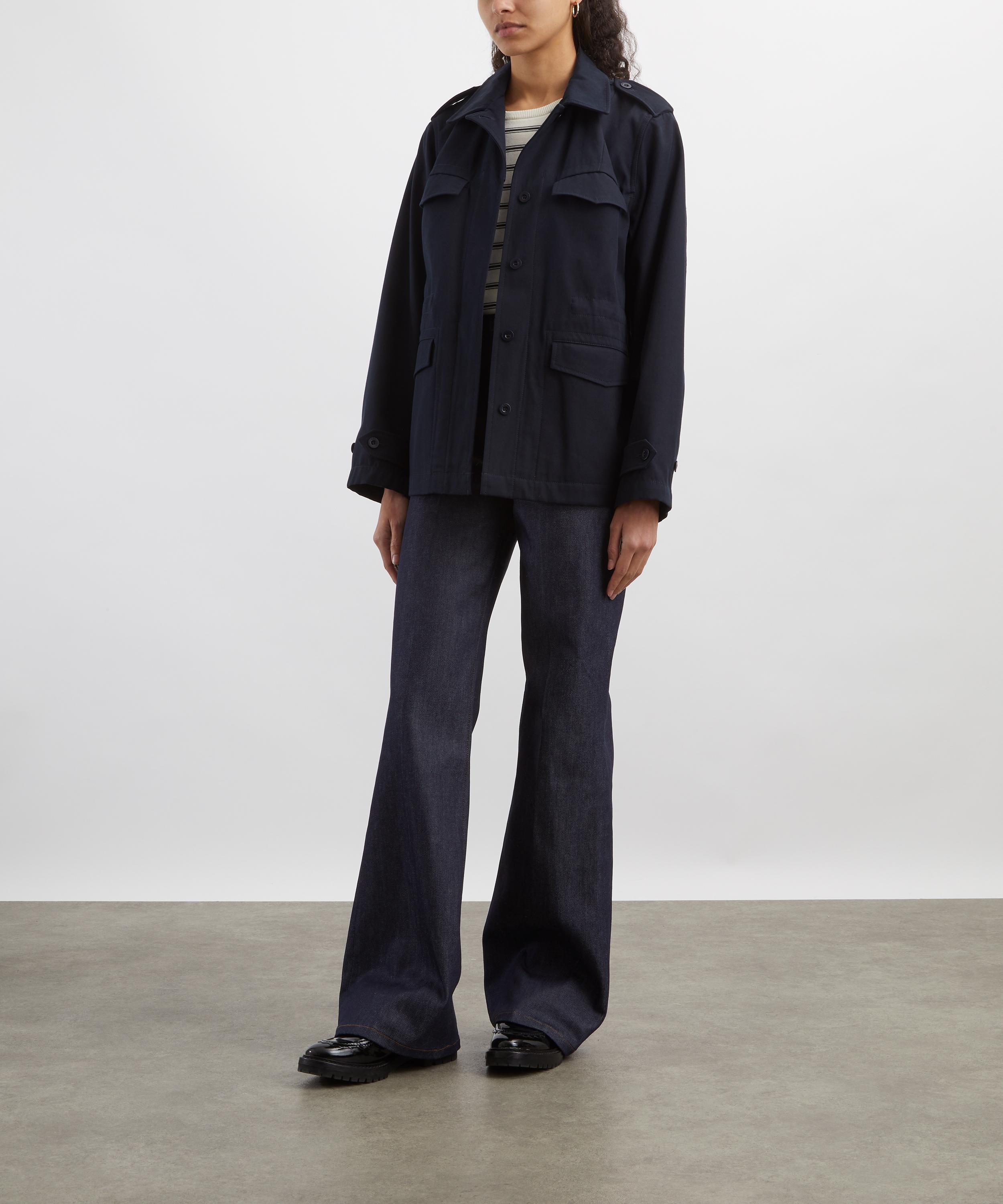 A.P.C. - Fitted Cotton Gabardine Jacket image number 1
