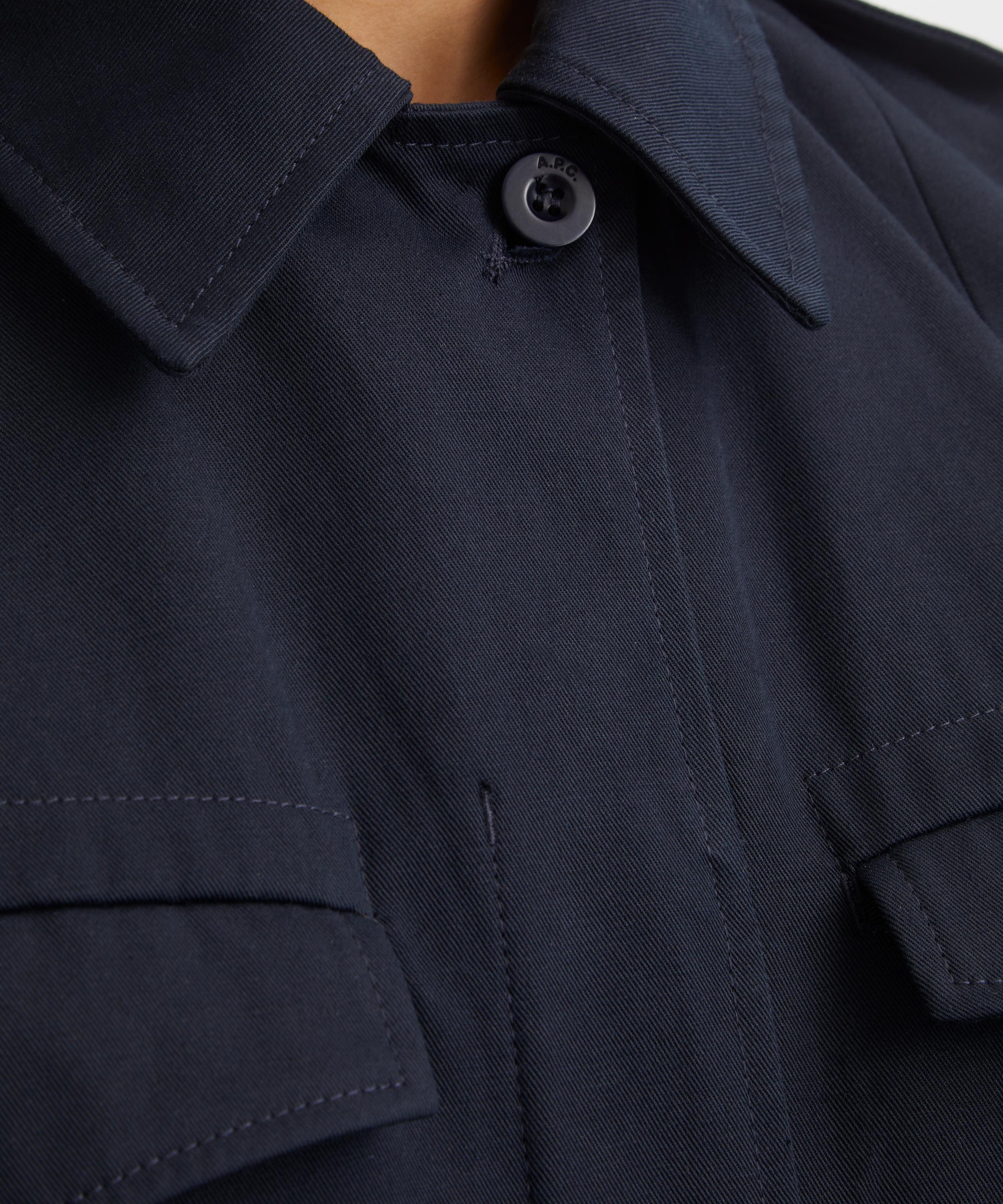 A.P.C. - Fitted Cotton Gabardine Jacket image number 3