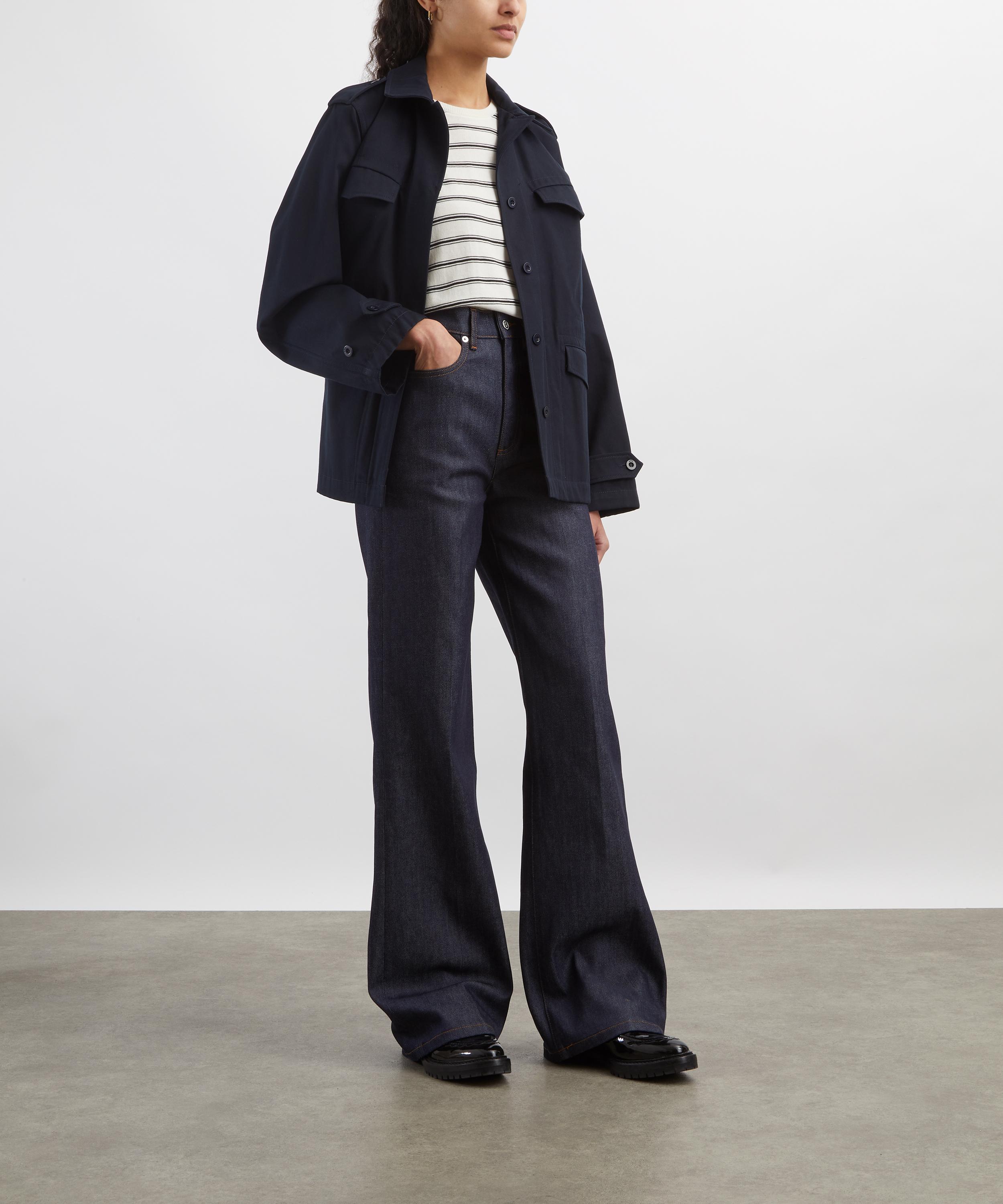 A.P.C. - Domino Indigo High-Rise Jeans image number 1