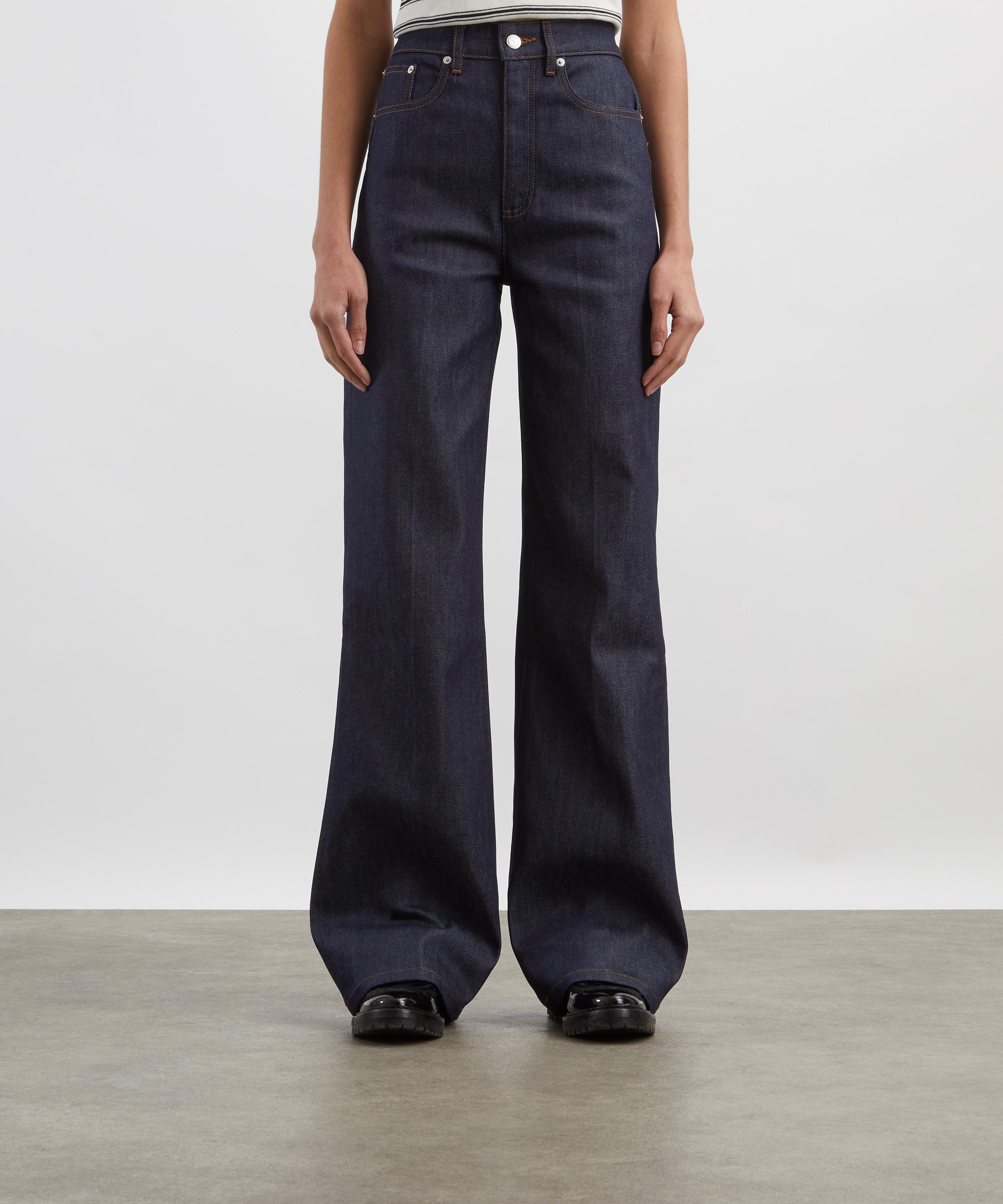 A.P.C. - Domino Indigo High-Rise Jeans image number 2