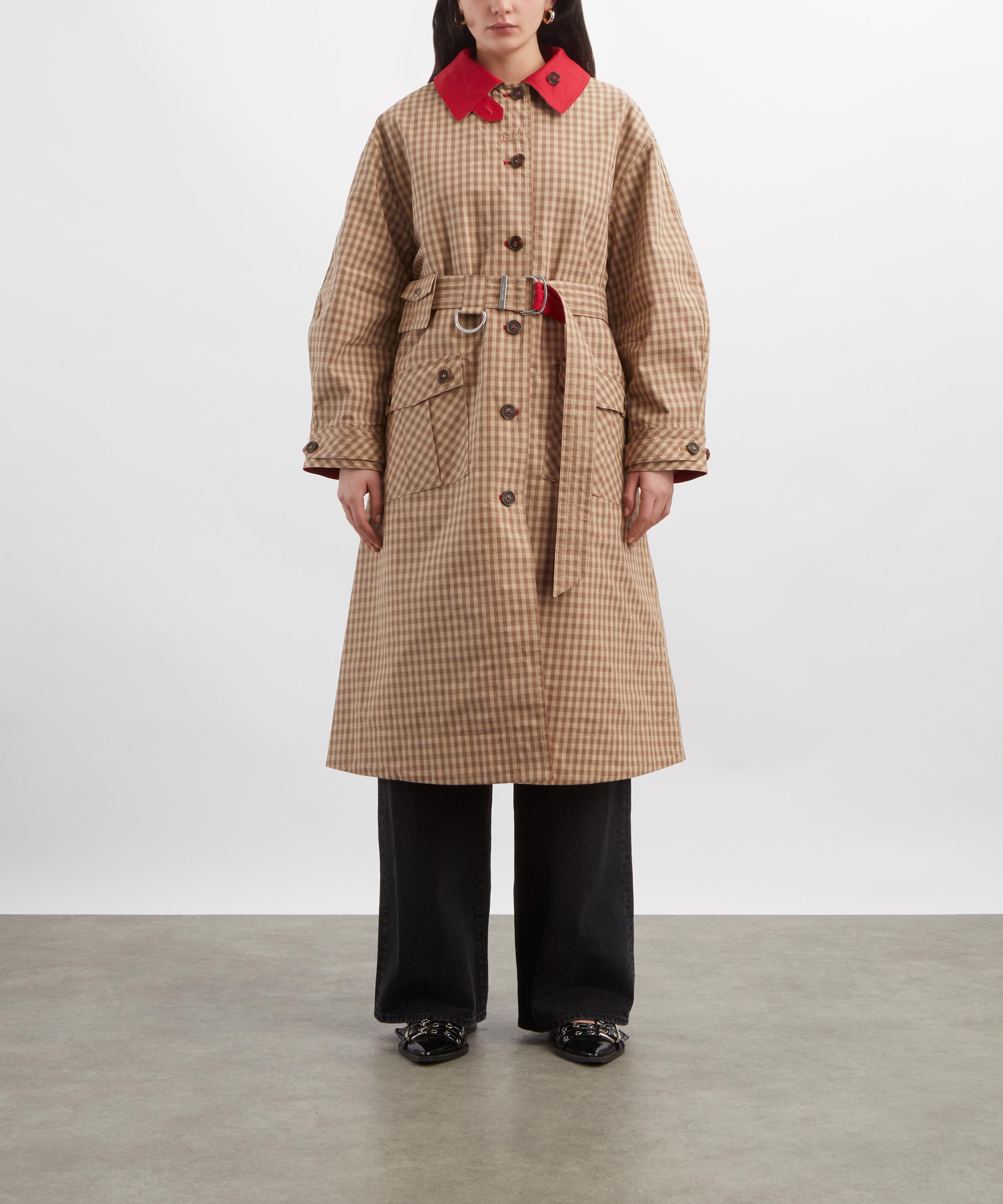 Damson Madder - Anja Reversible Trench Coat image number 2