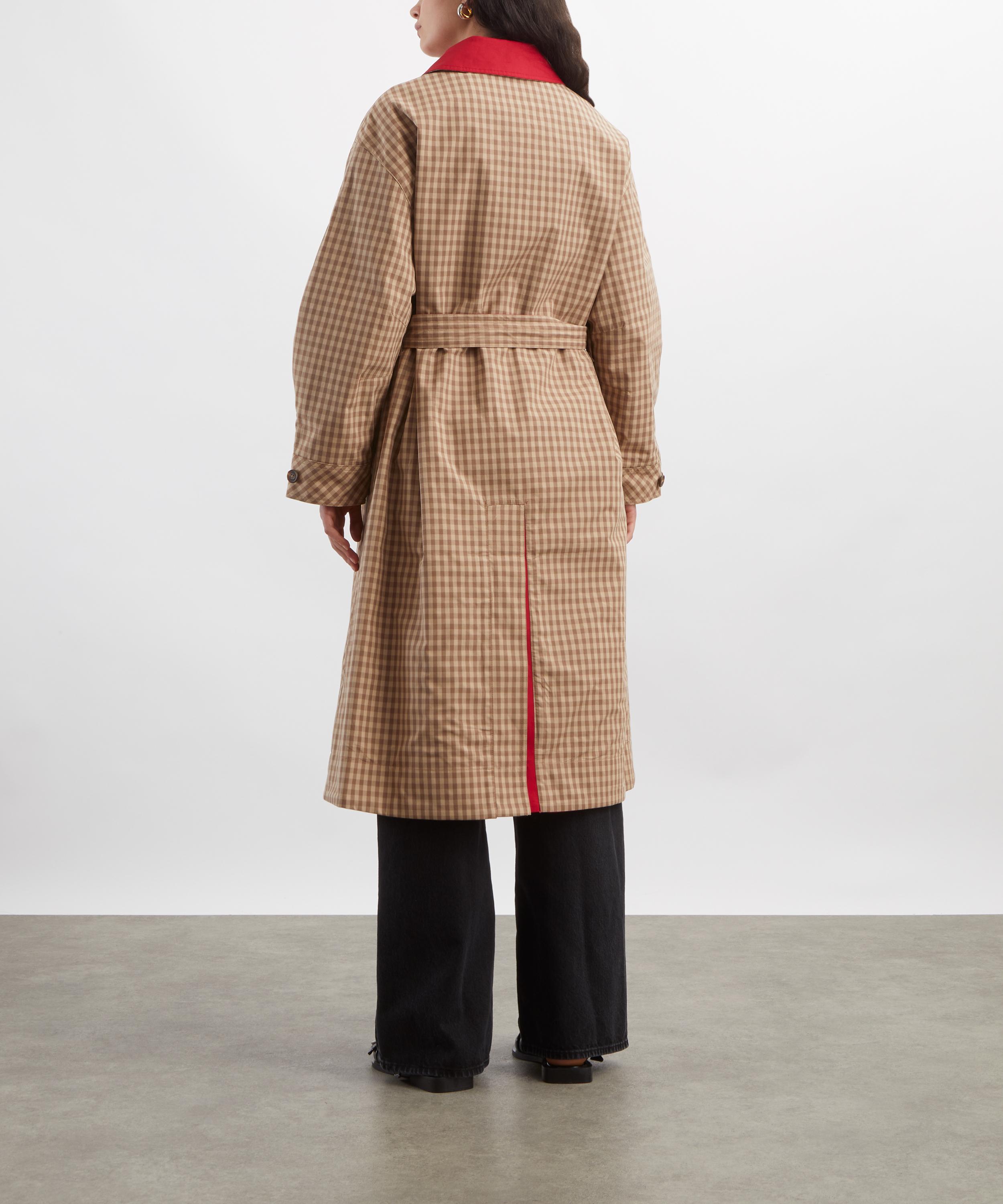 Damson Madder - Anja Reversible Trench Coat image number 3