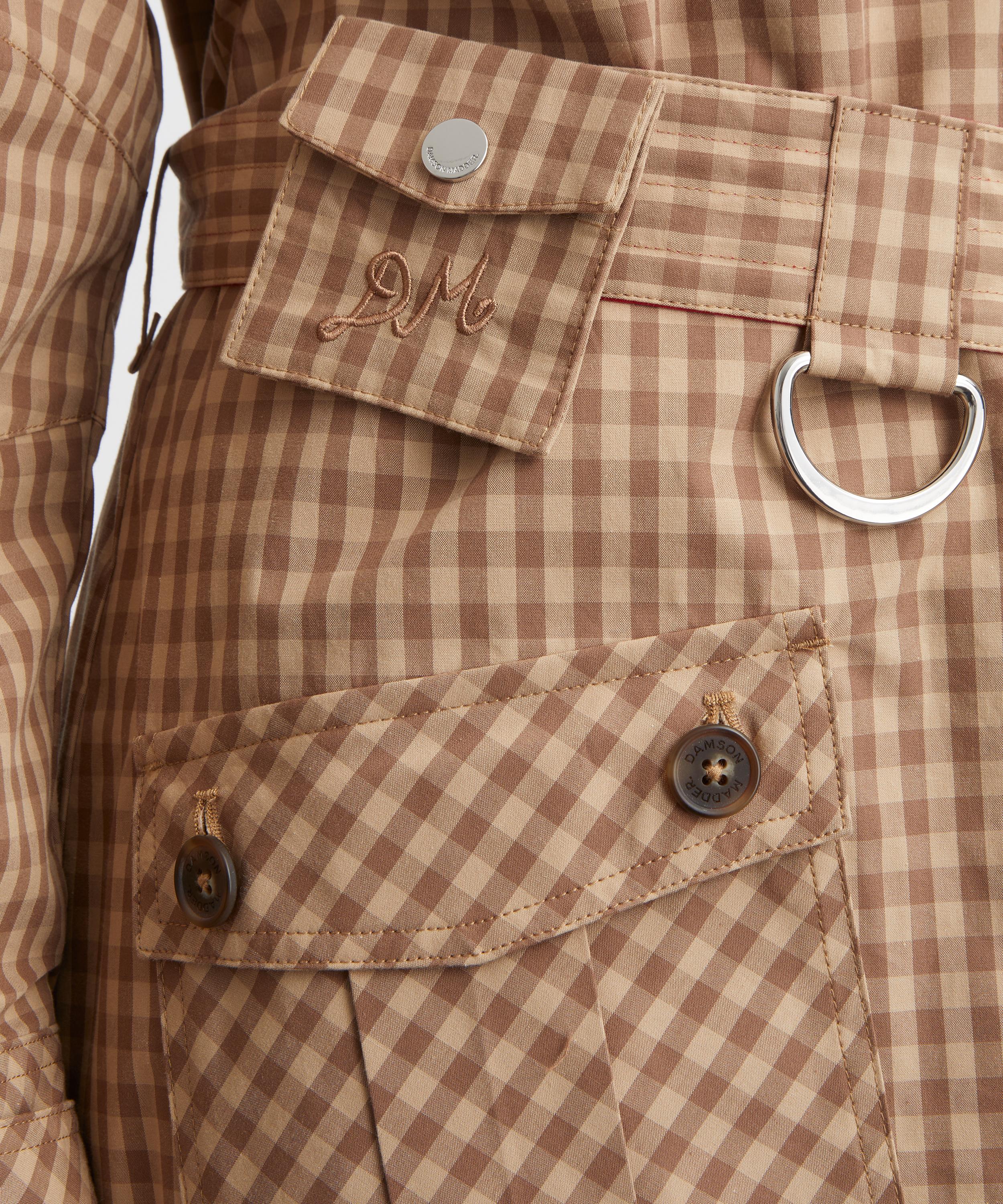 Damson Madder - Anja Reversible Trench Coat image number 4