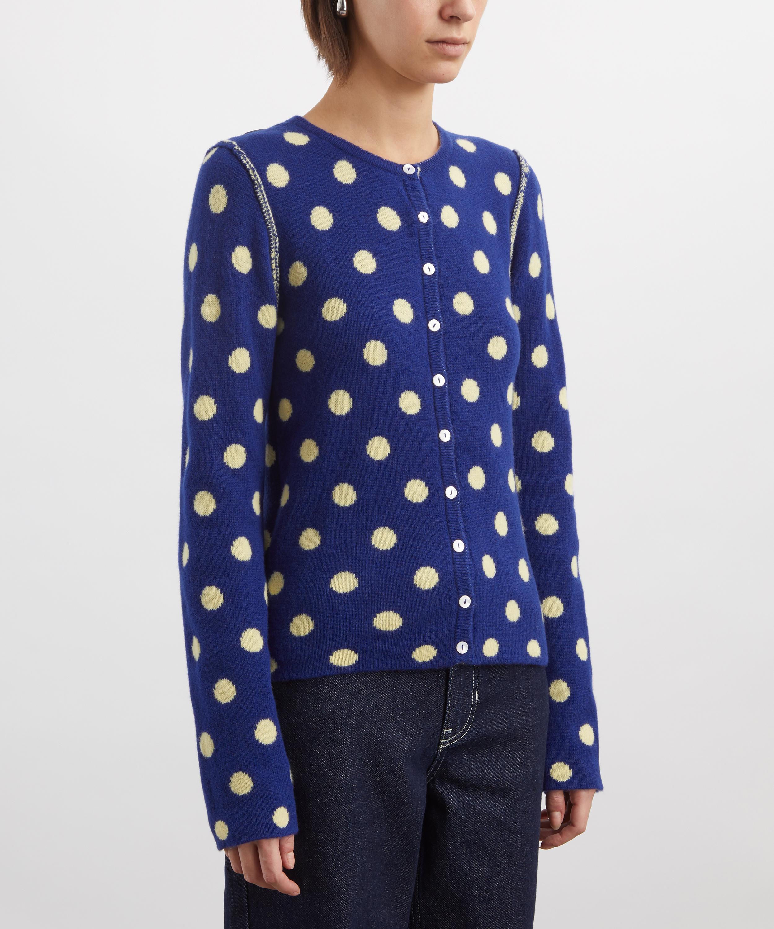 Damson Madder - Tabitha Merino Reversible Cardigan image number 5