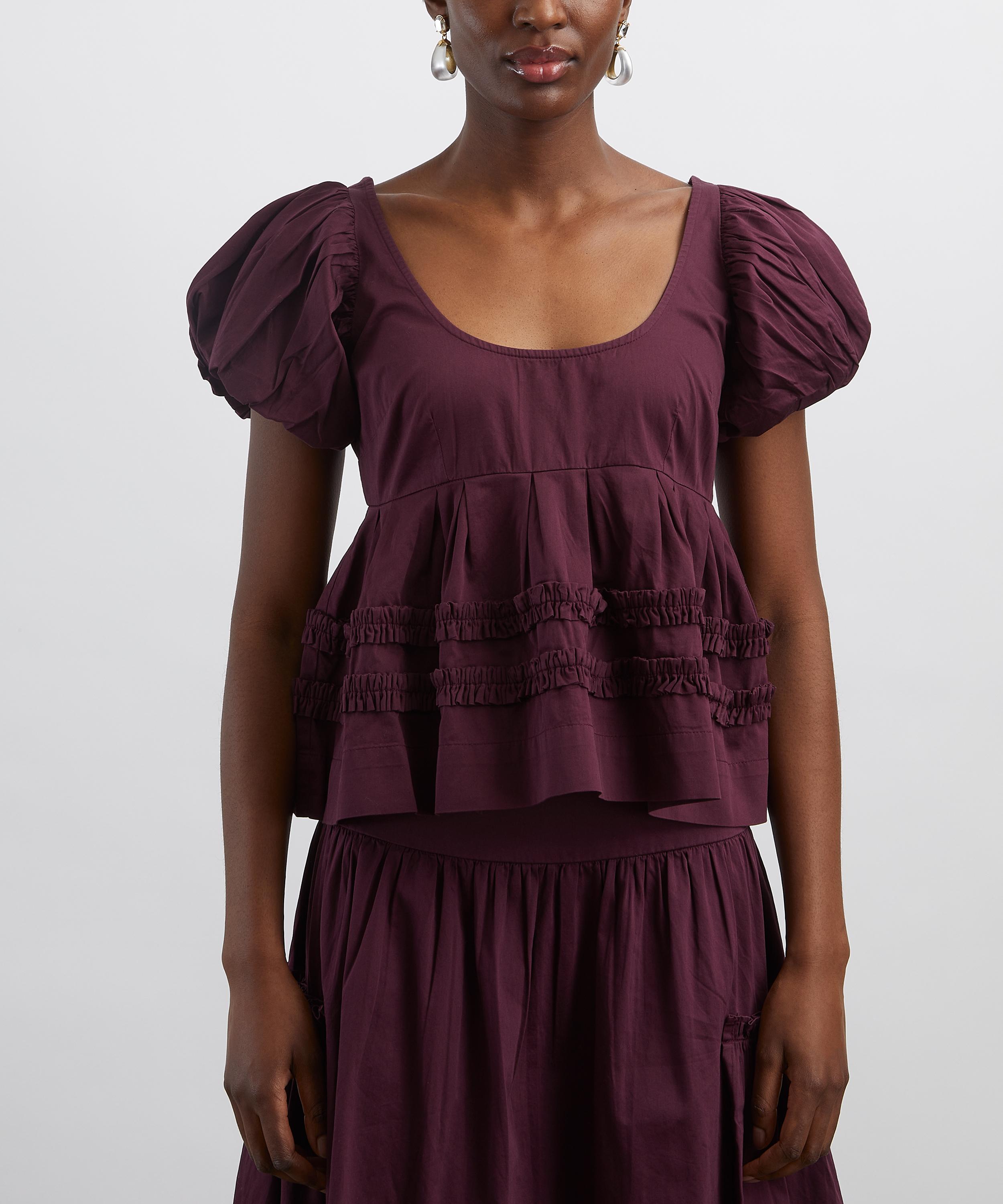 Damson Madder - Joy Fig Blouse image number 2
