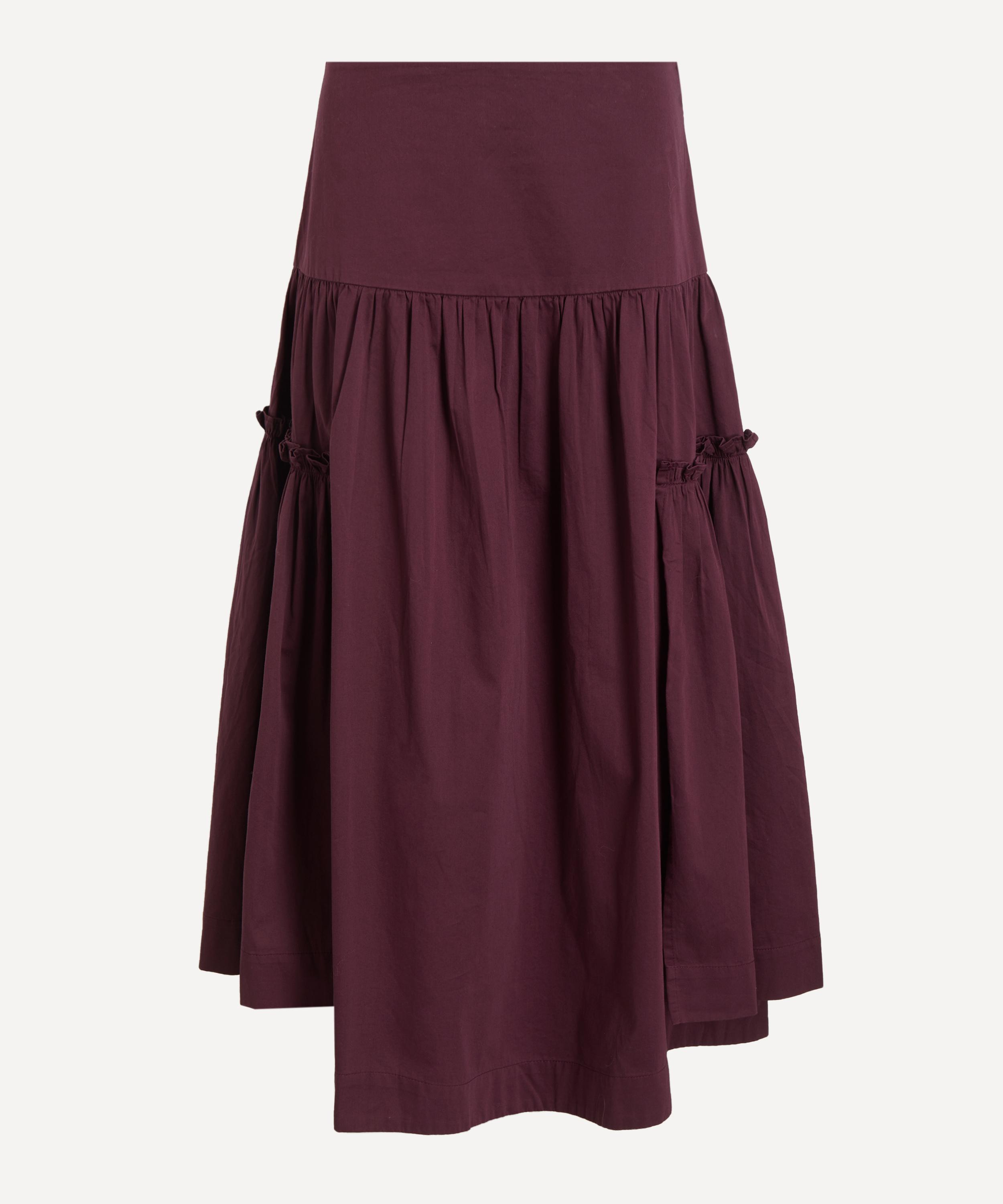 Damson Madder - Berta Fig Midi Skirt
