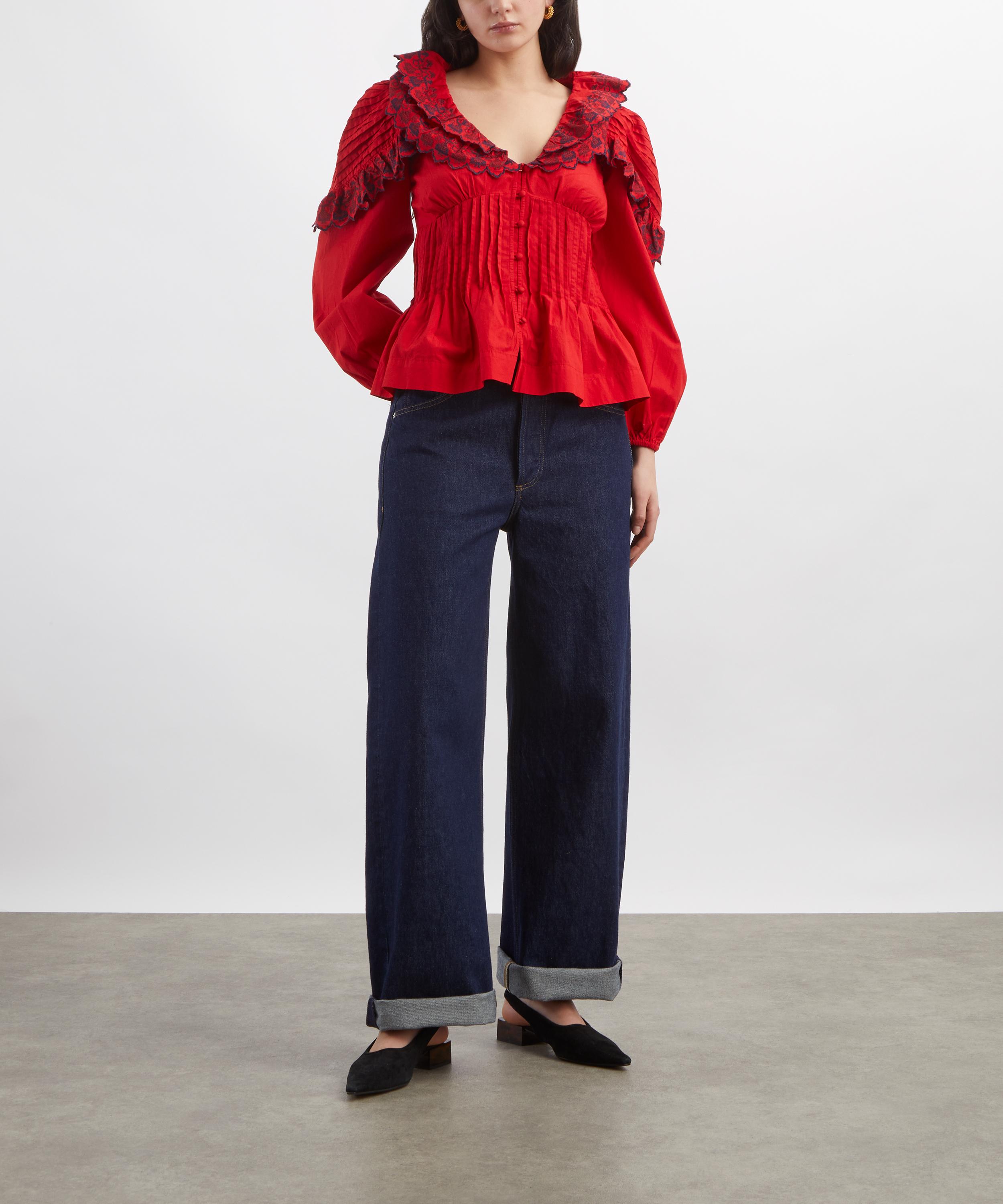 Damson Madder - Caroline Long-Sleeve Blouse image number 1